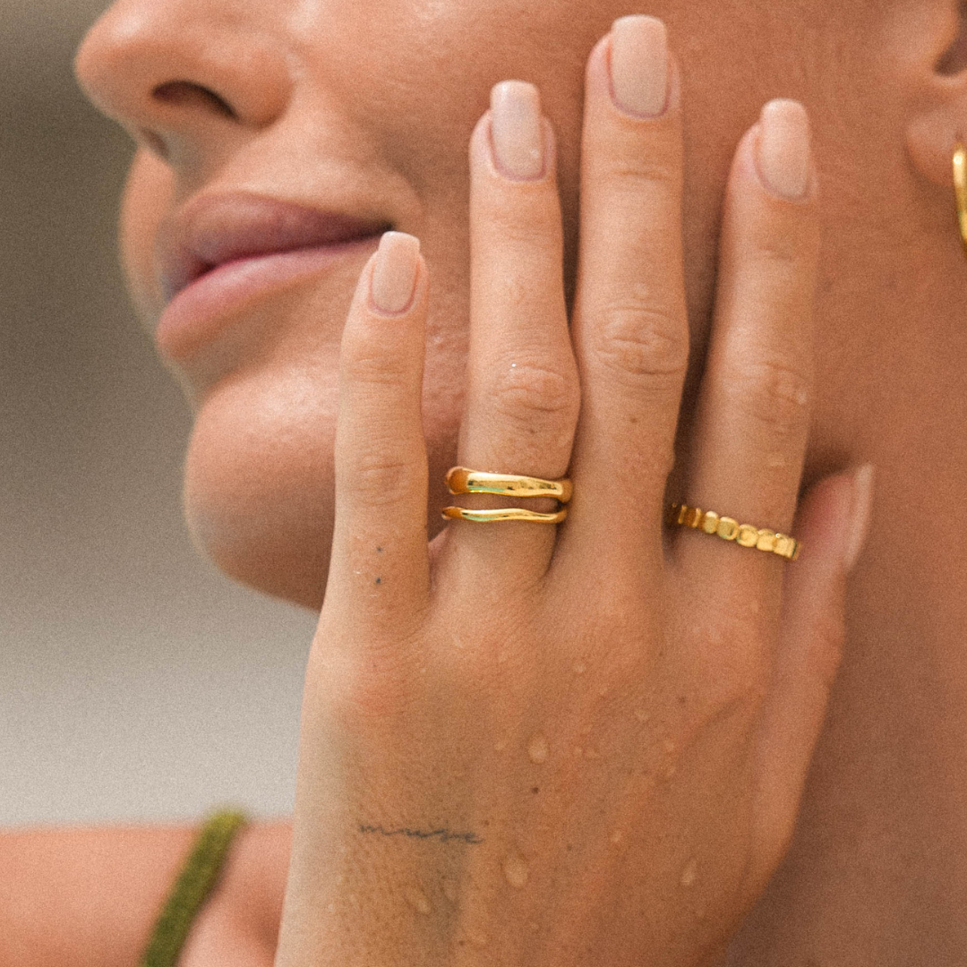 Athena "Gemini" Stackable Rings