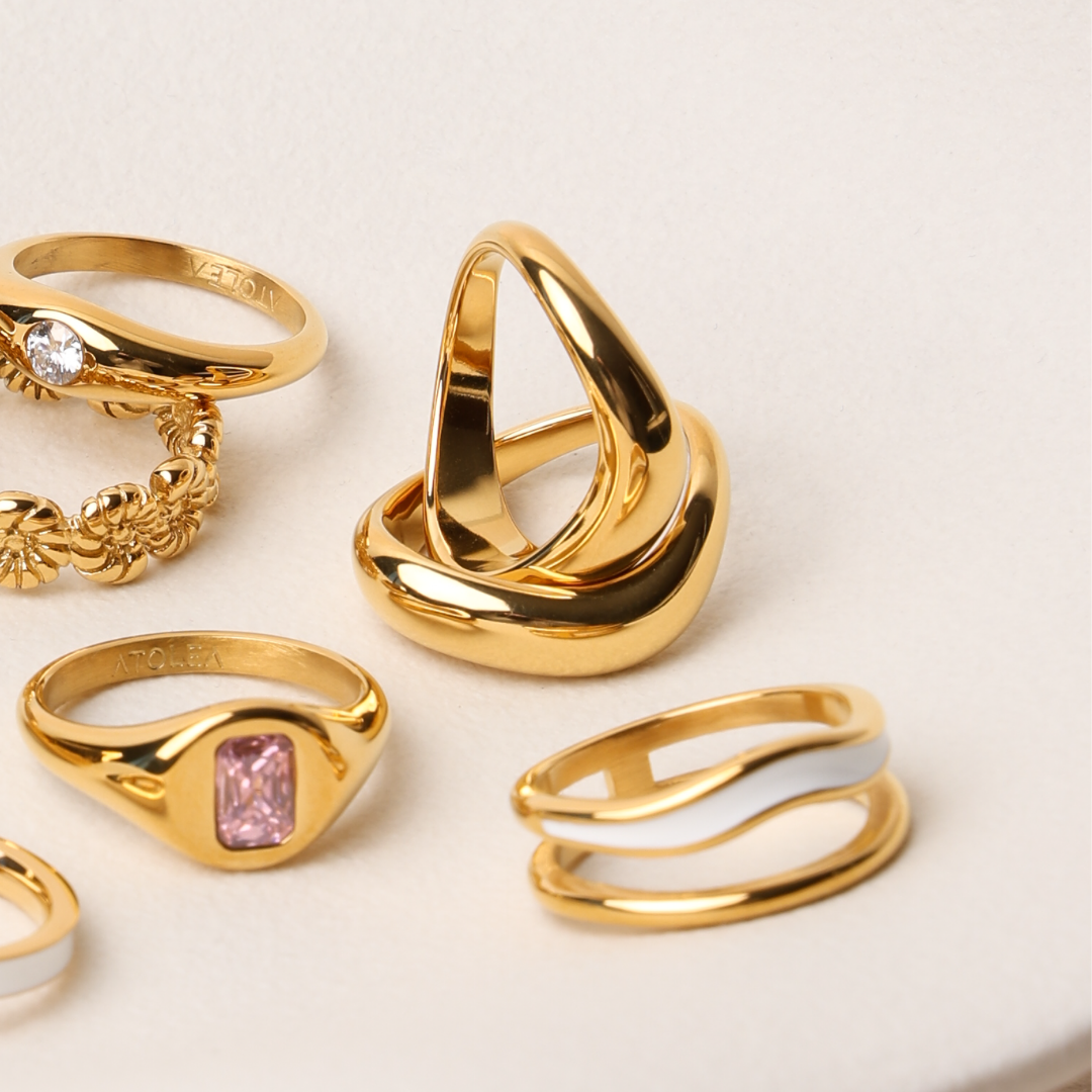Athena "Double Trouble" Ring Set