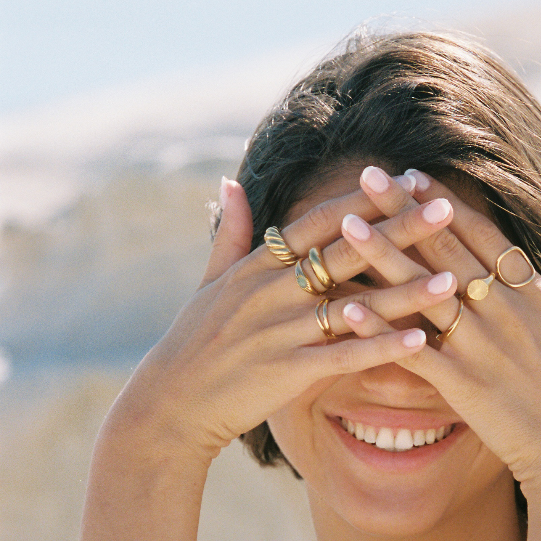 Athena Croissant Ring