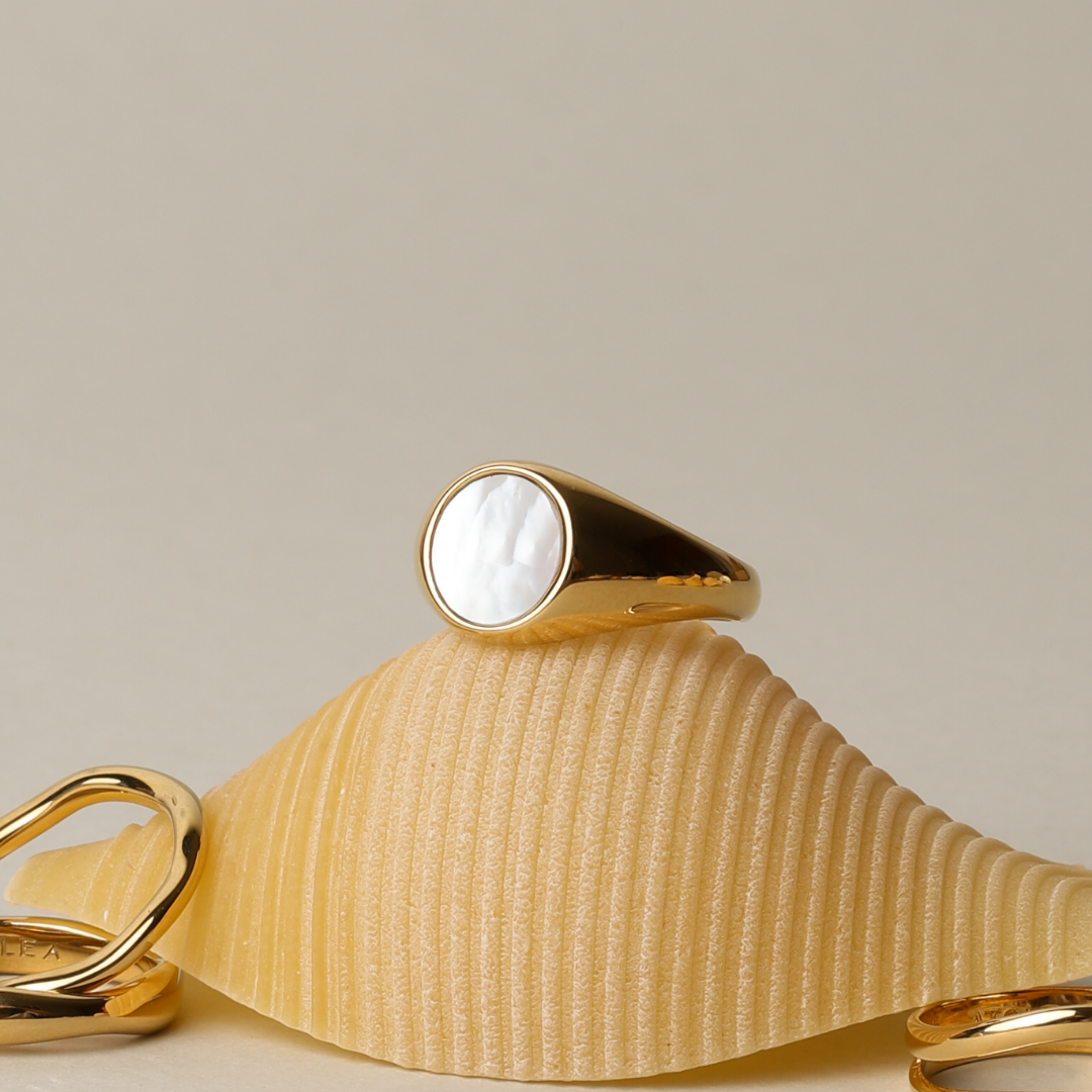 Athena Mother Of Pearl Ring