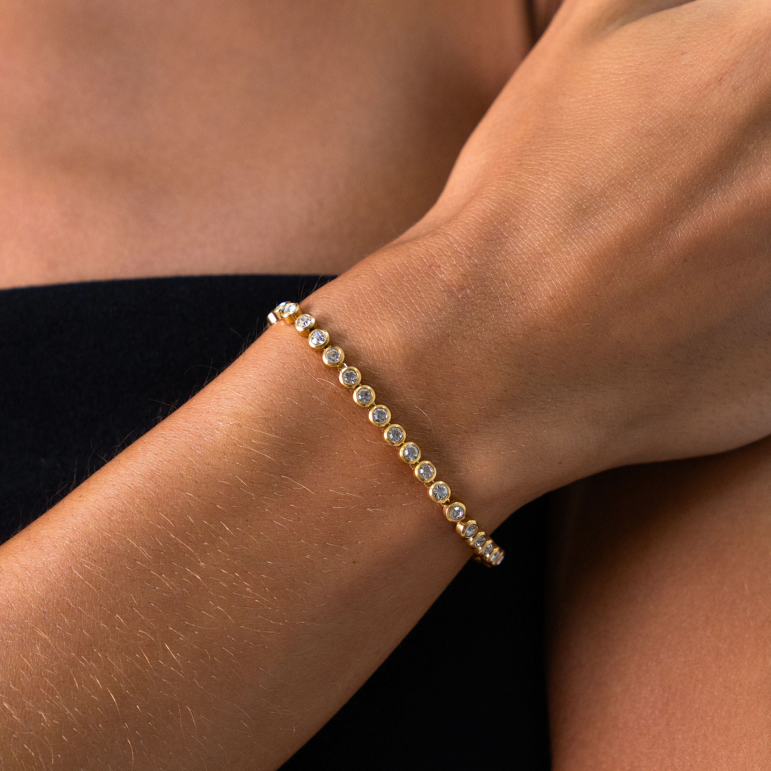 Athena Tennis Bracelet