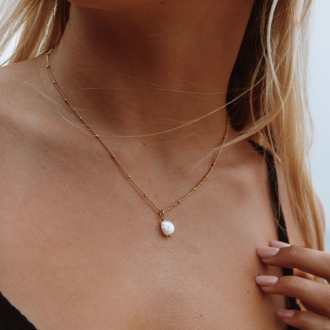 Athena Baroque Pearl Pendant