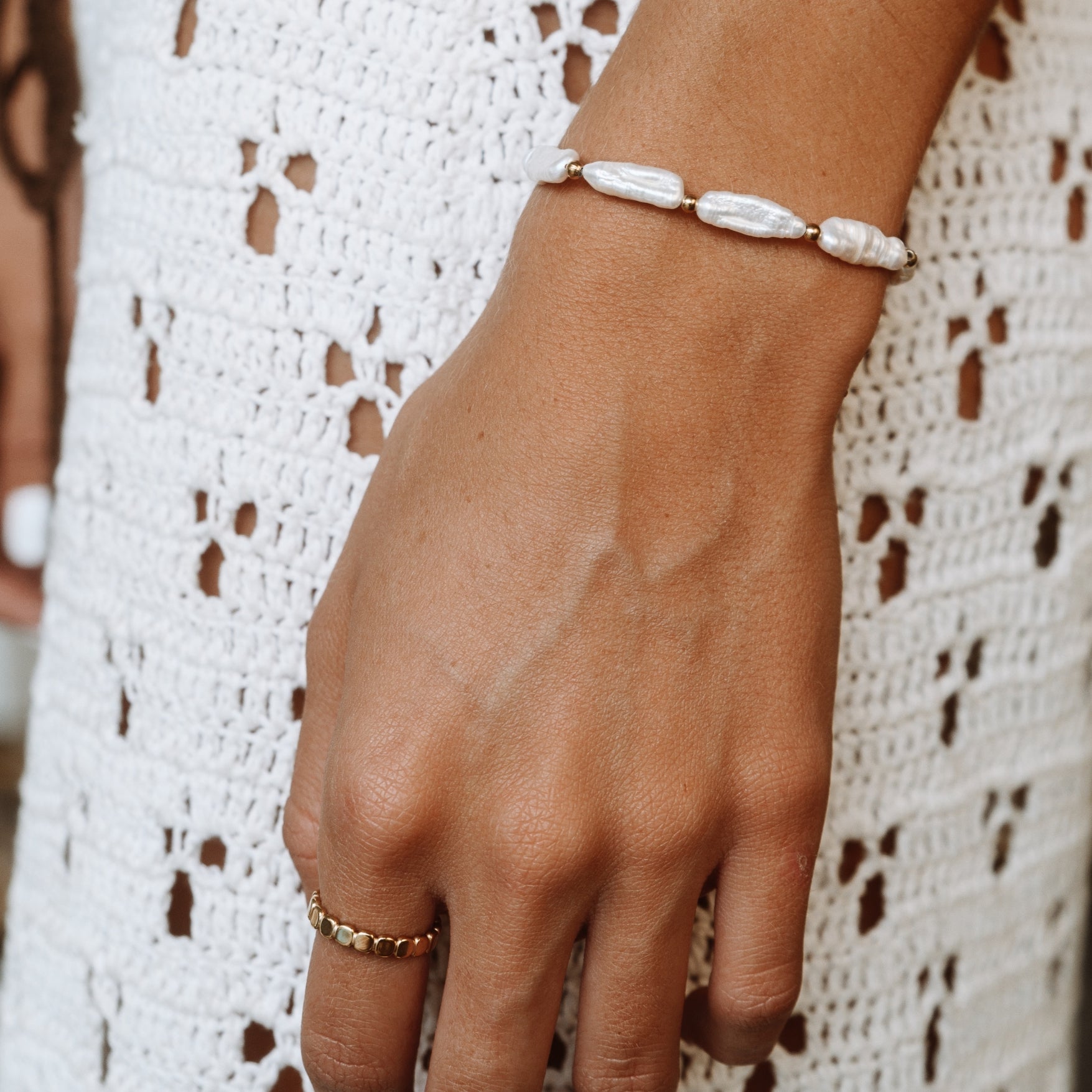 Athena Beaded Ring
