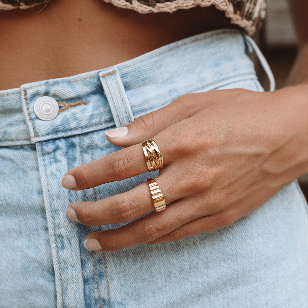 Athena "Gaia" Statement Ring