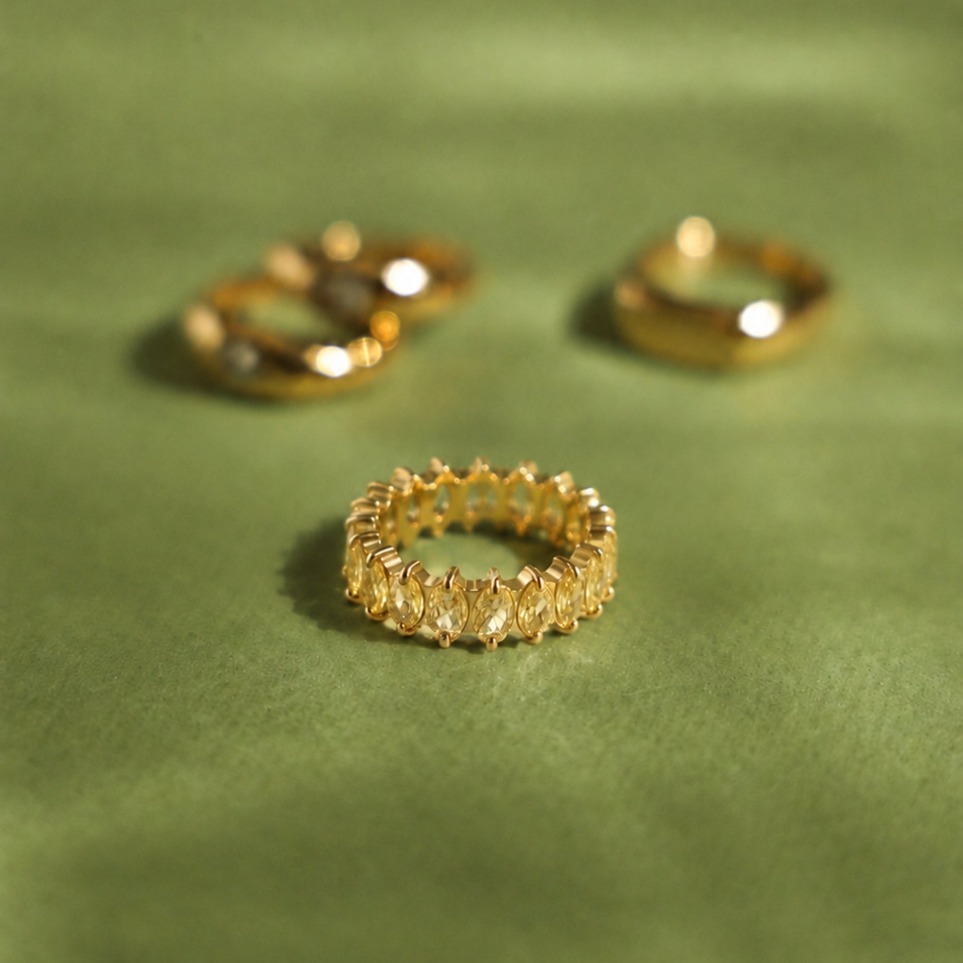 Athena Birthstone Eternity Ring
