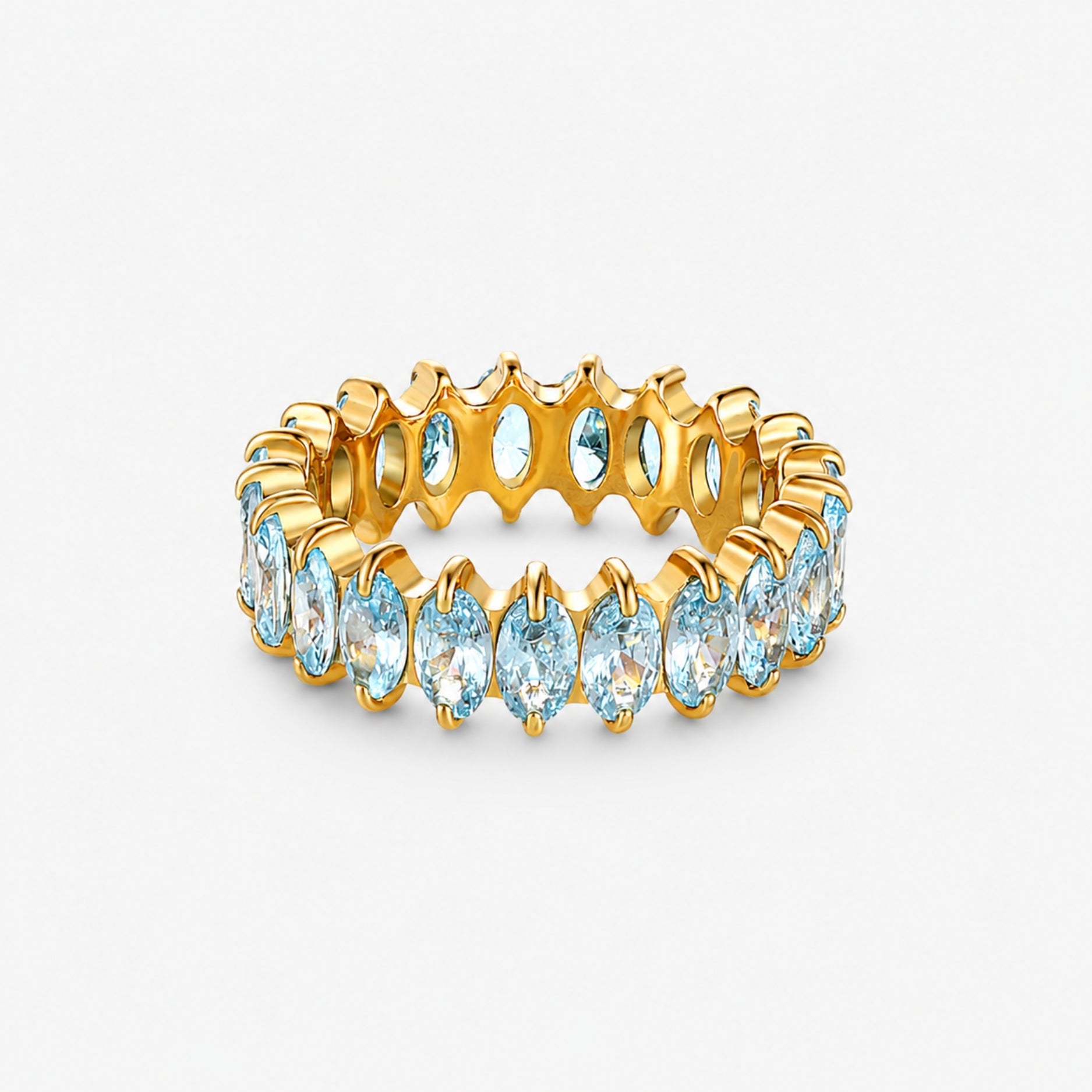Athena Birthstone Eternity Ring