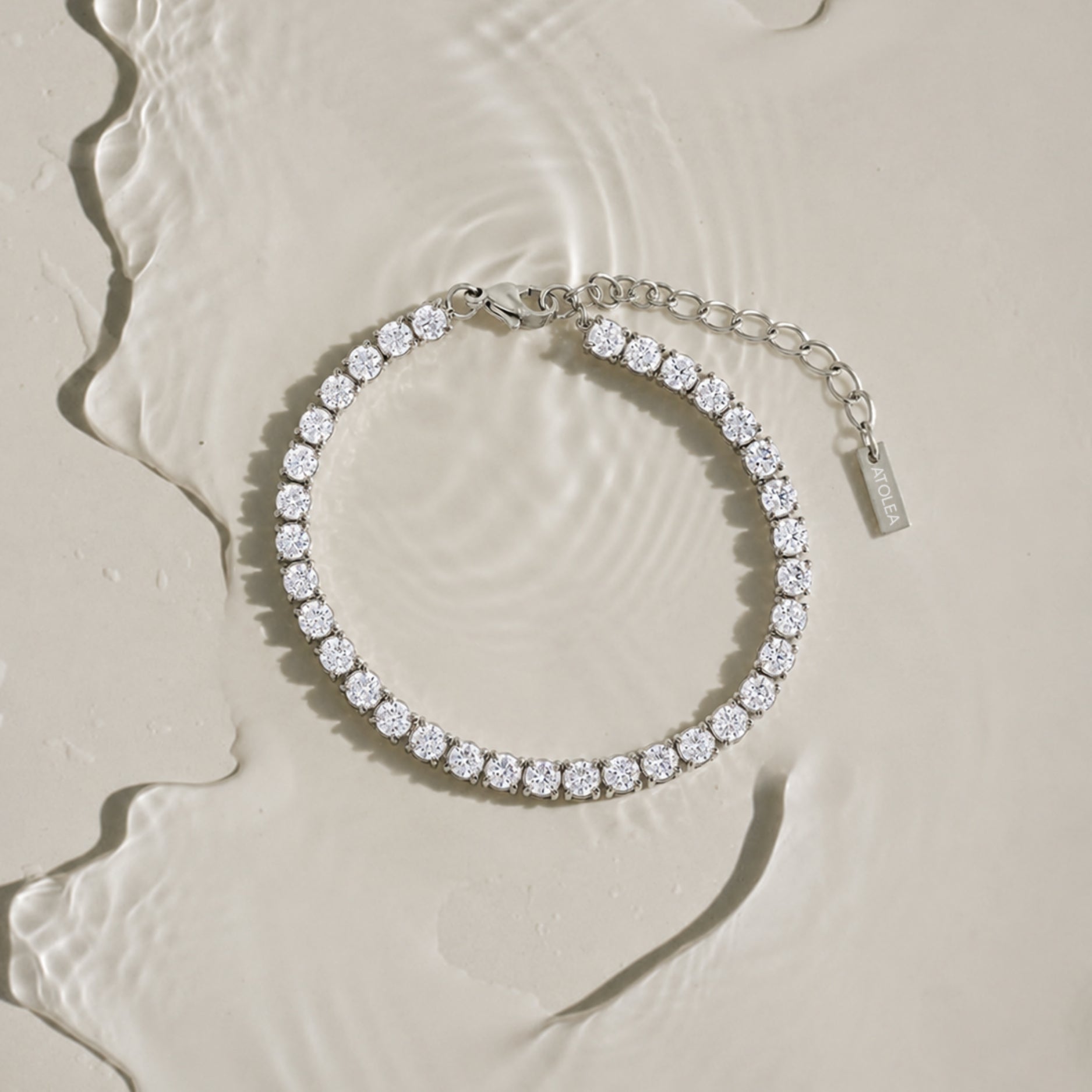 Athena Bold Tennis Bracelet