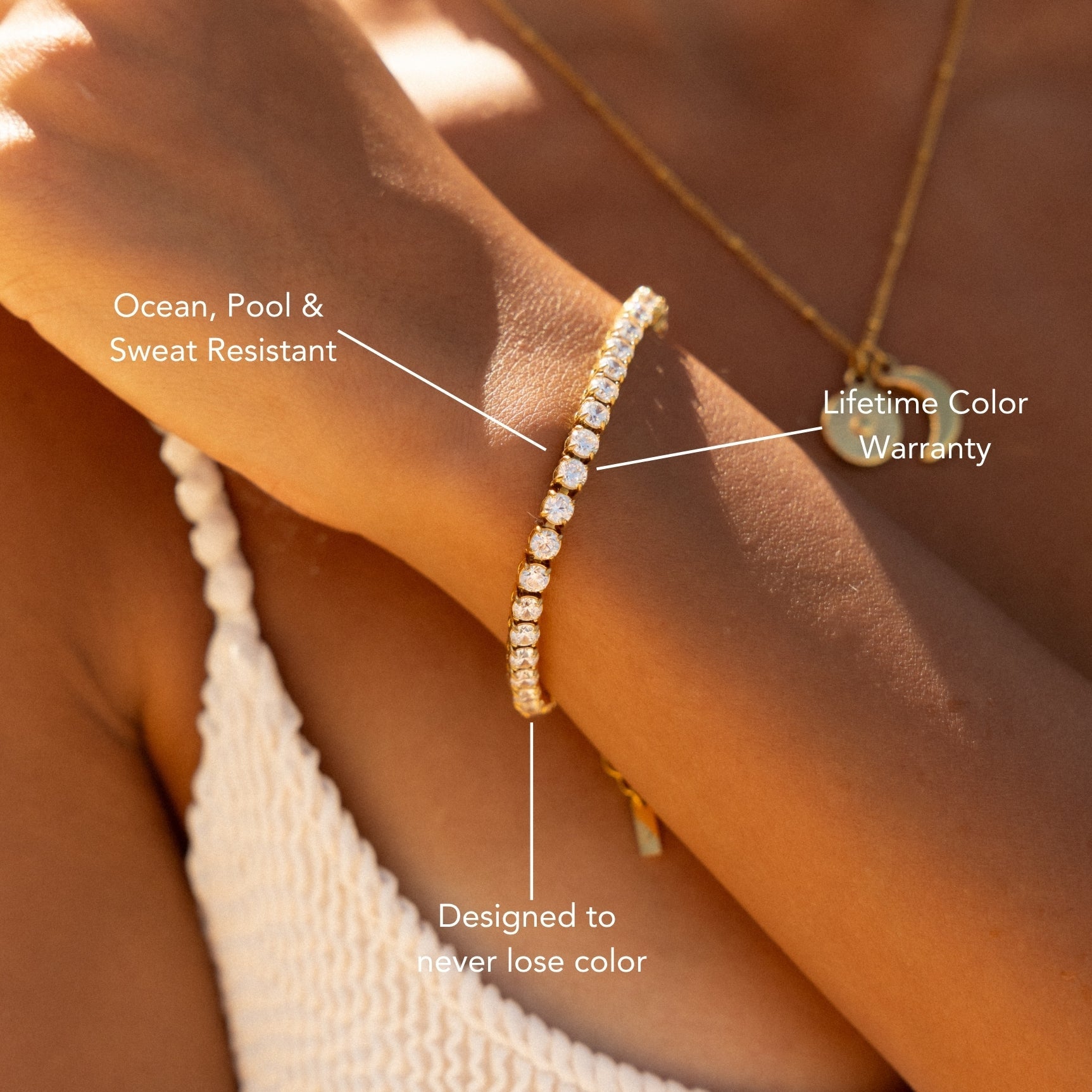 Athena Bold Tennis Bracelet