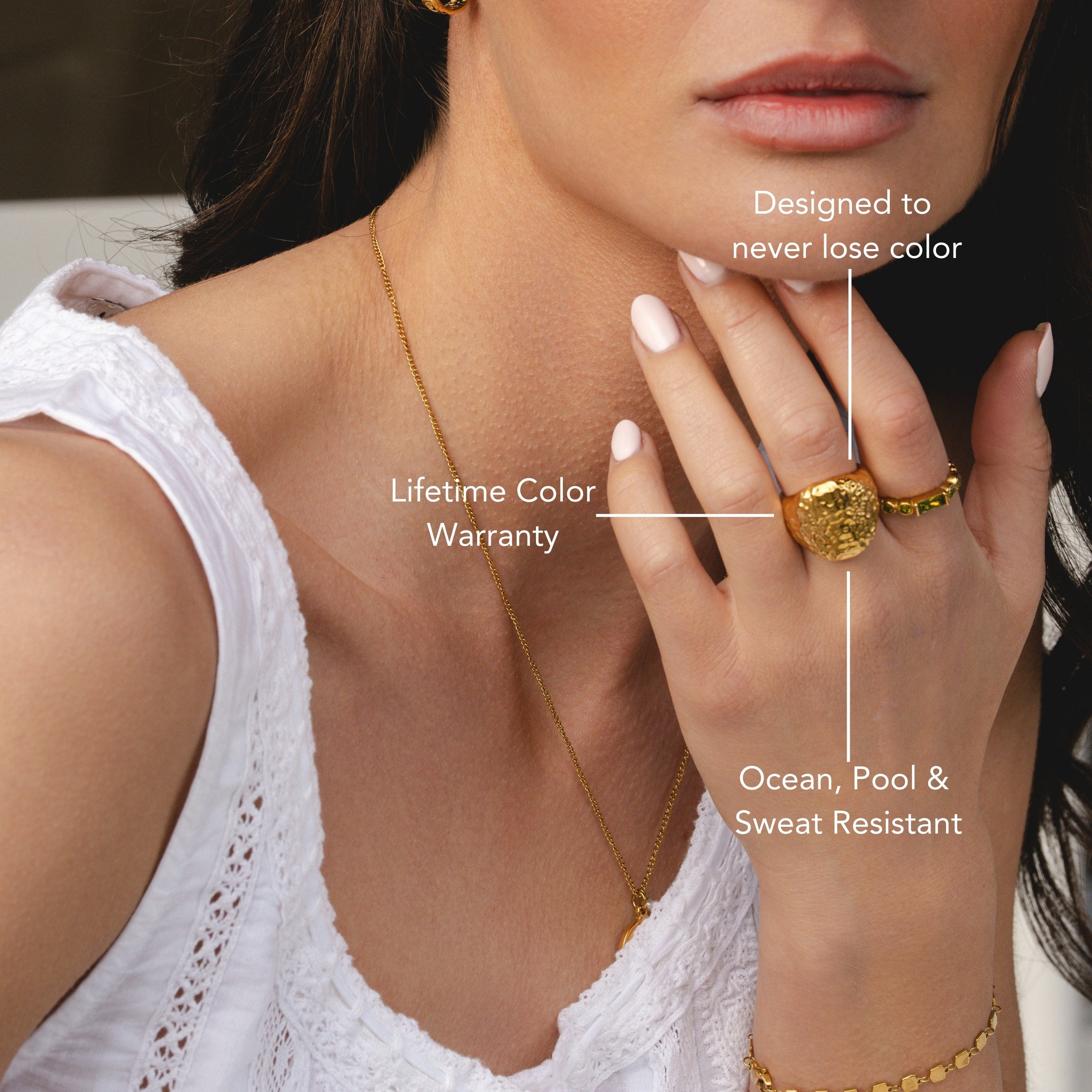 Athena Molten Ring