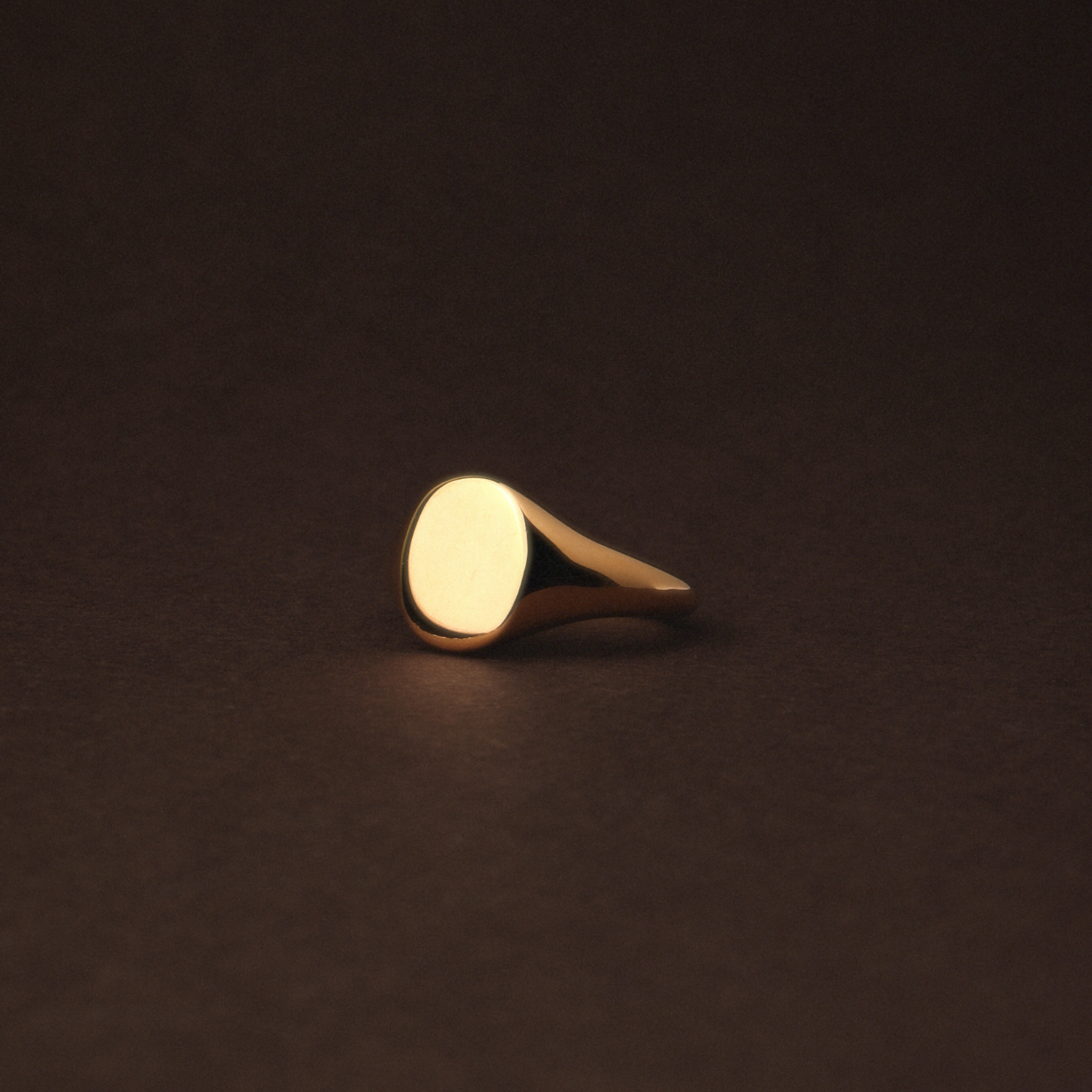 Athena Oval Signet Ring