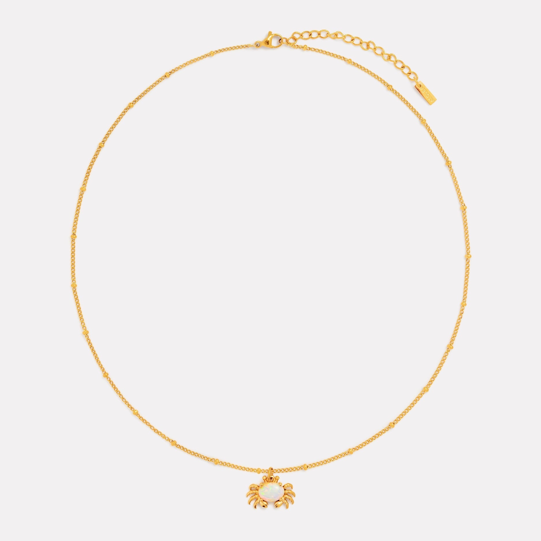 Athena Crab Necklace
