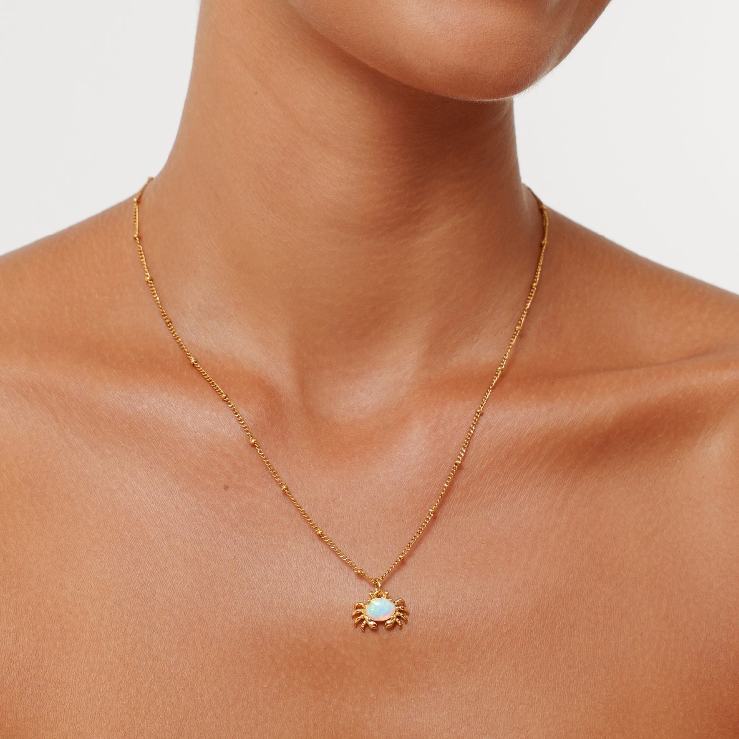 Athena Crab Necklace