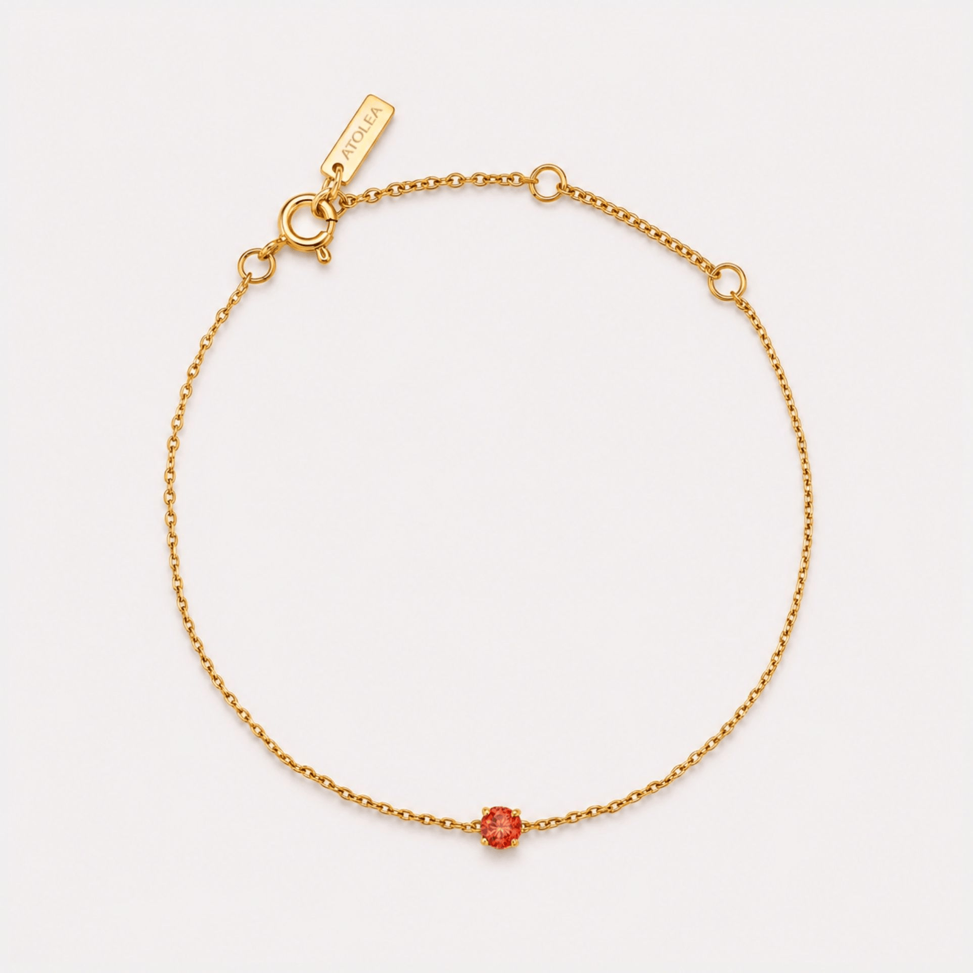 Athena Custom Birthstone Bracelet