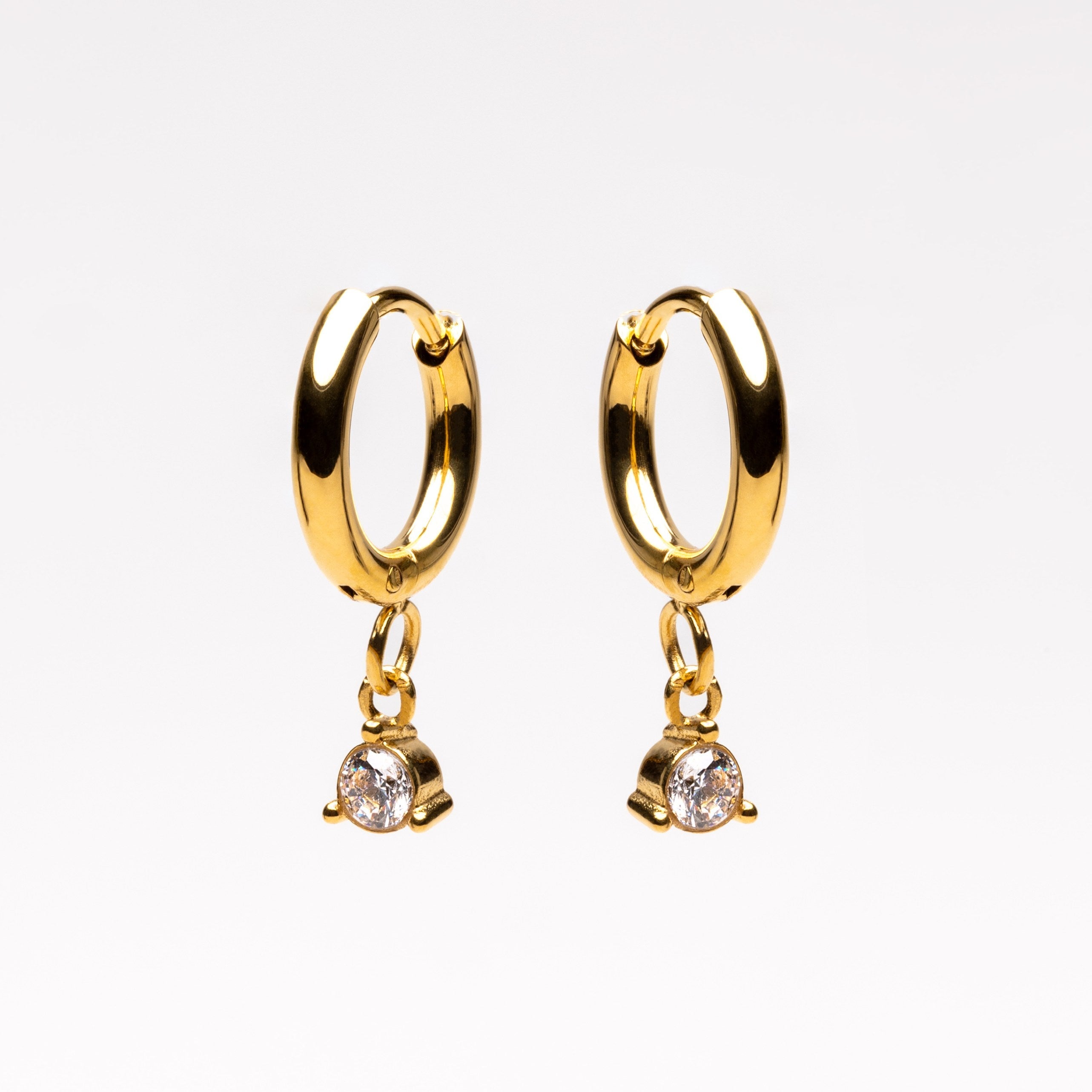 Athena Sparkle Drop Earrings
