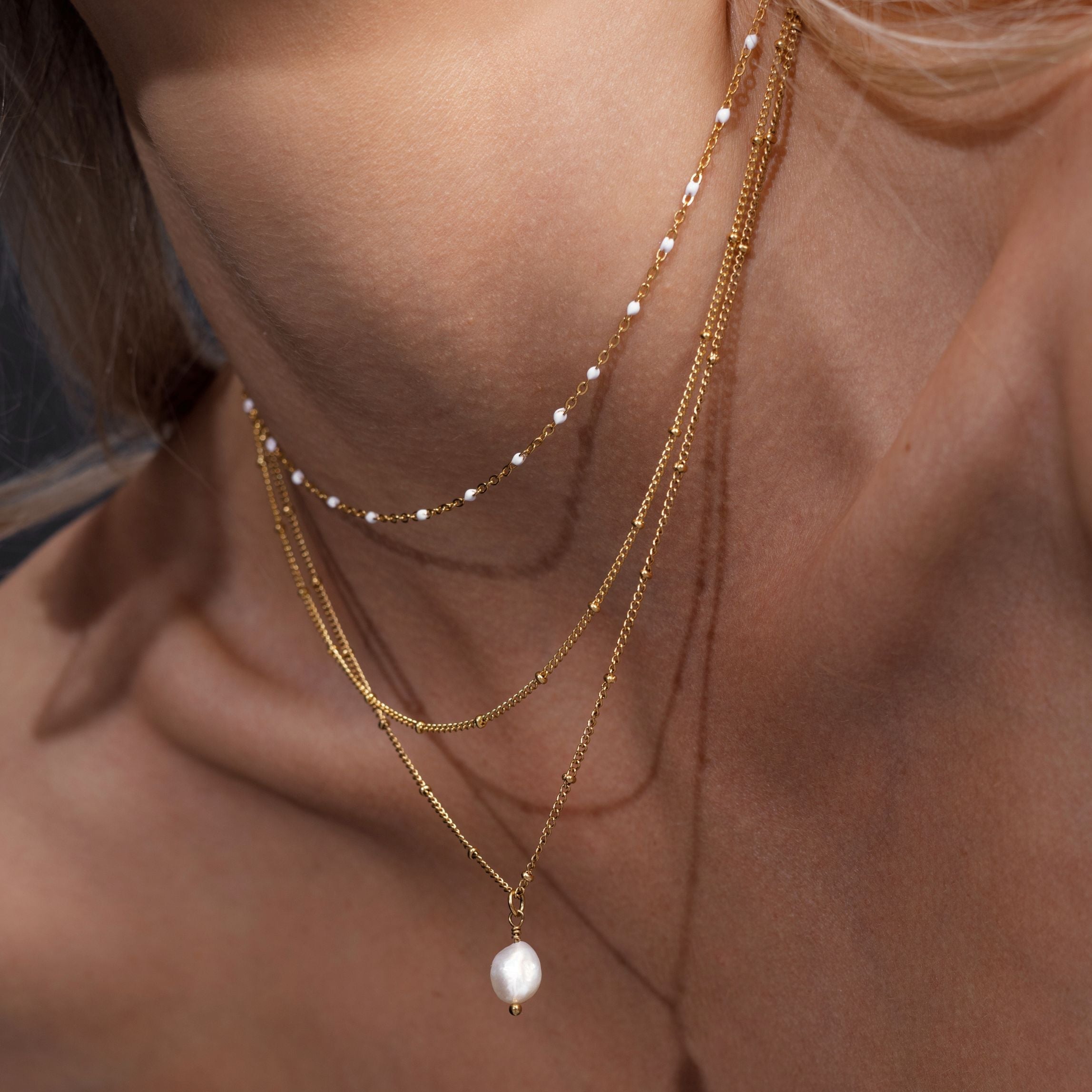 Athena Double Beaded Choker