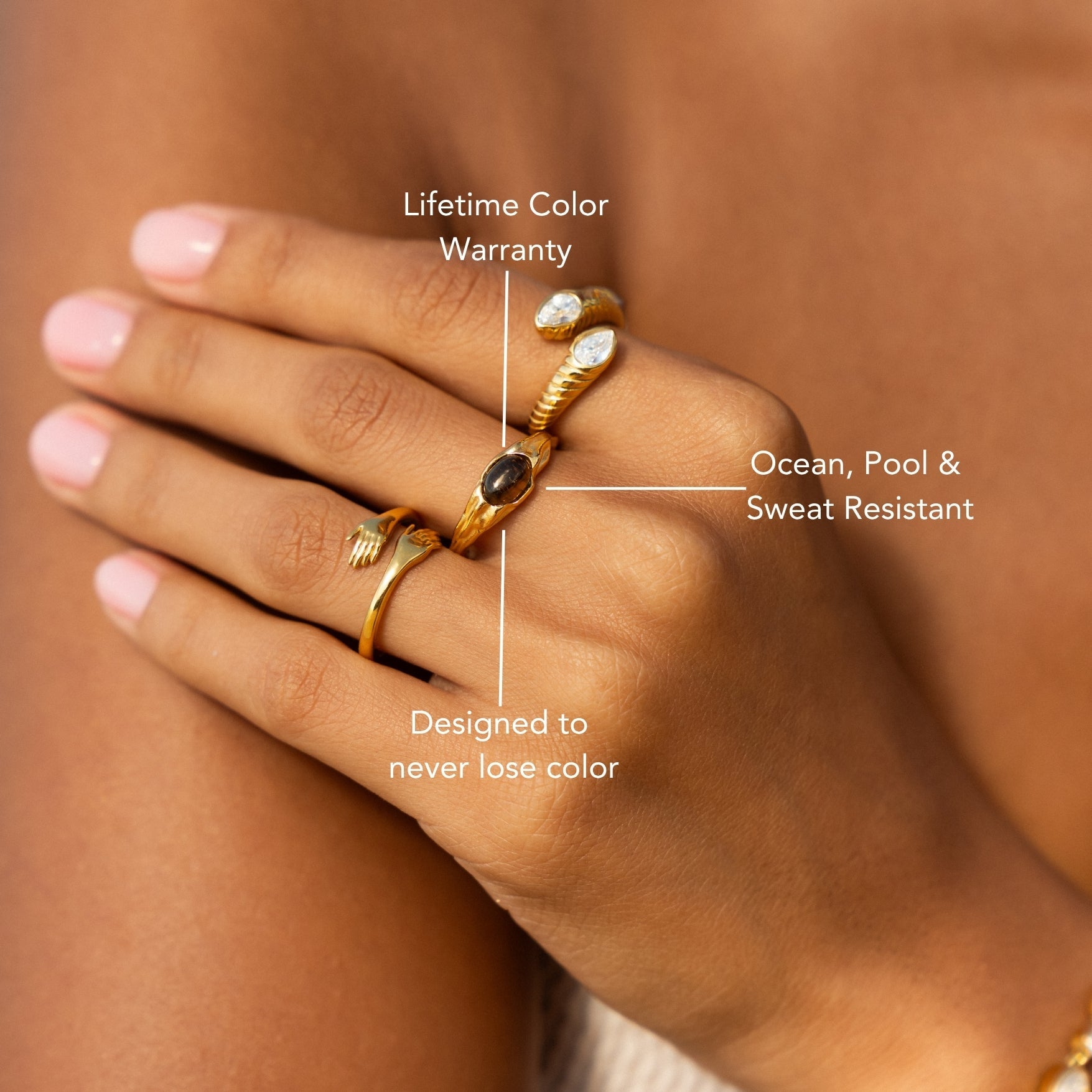Athena Tiger Eye Ring