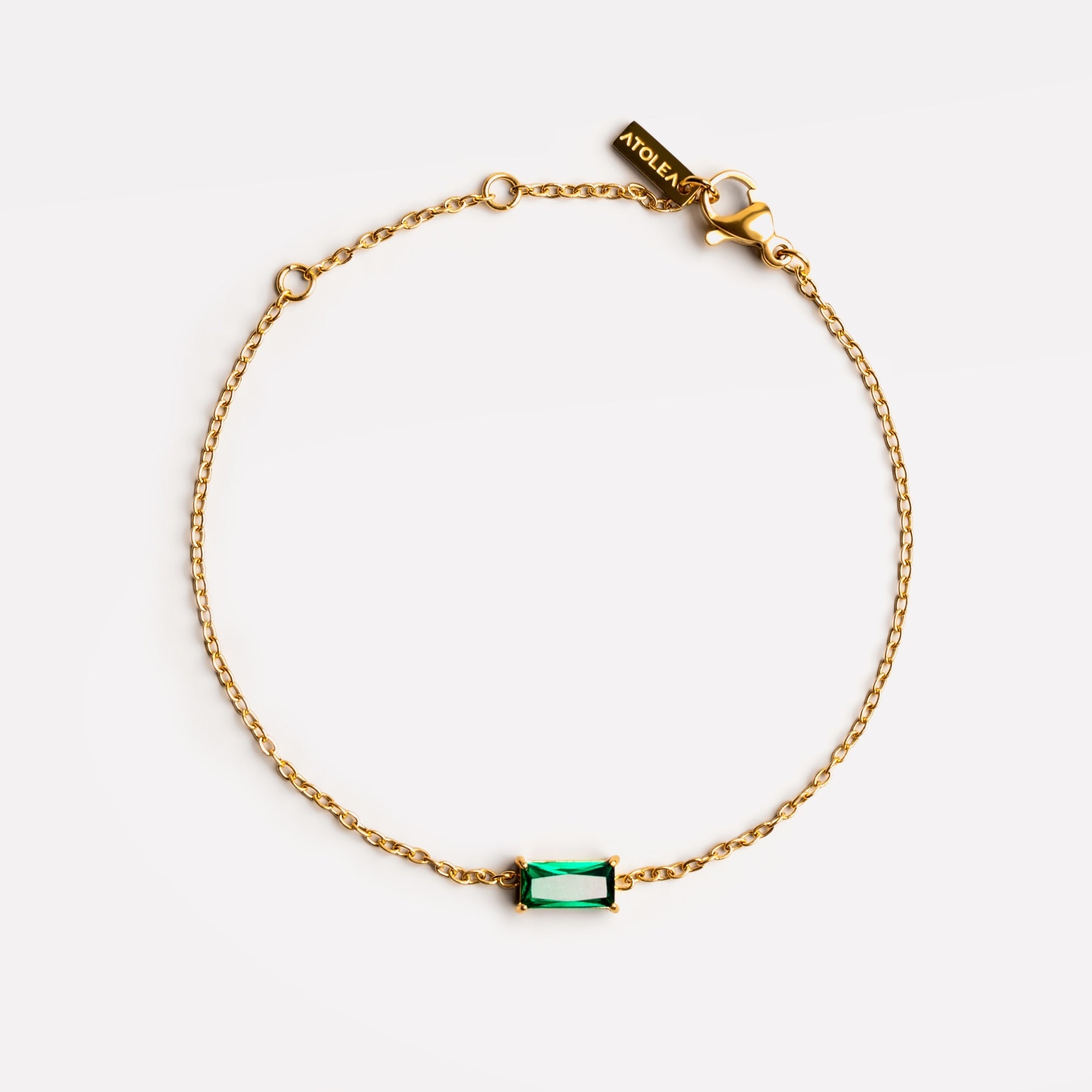 Athena Emerald Bracelet