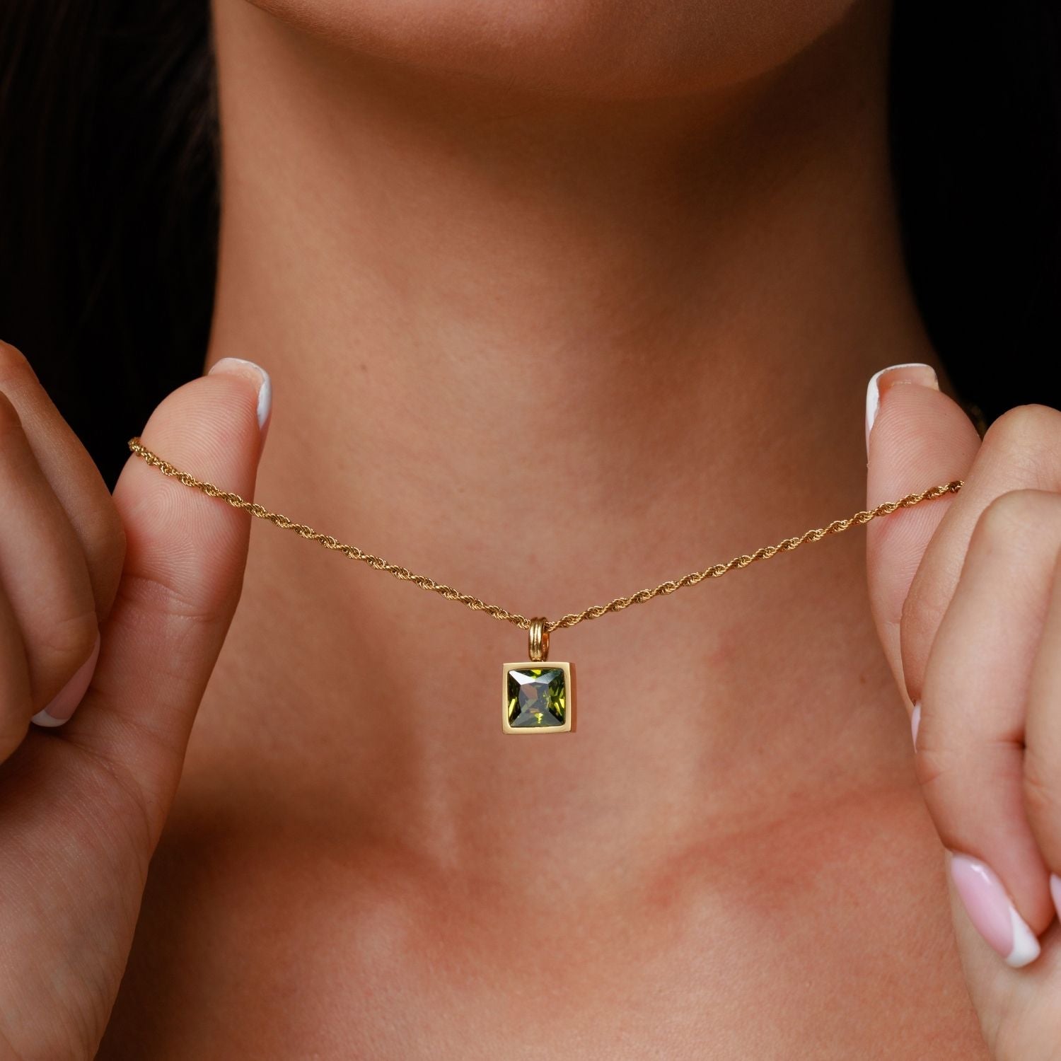 Athena Verde Necklace