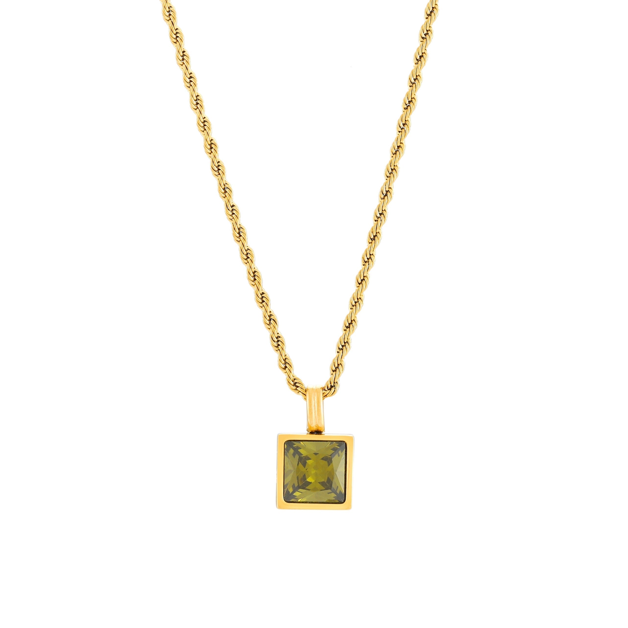 Athena Verde Necklace