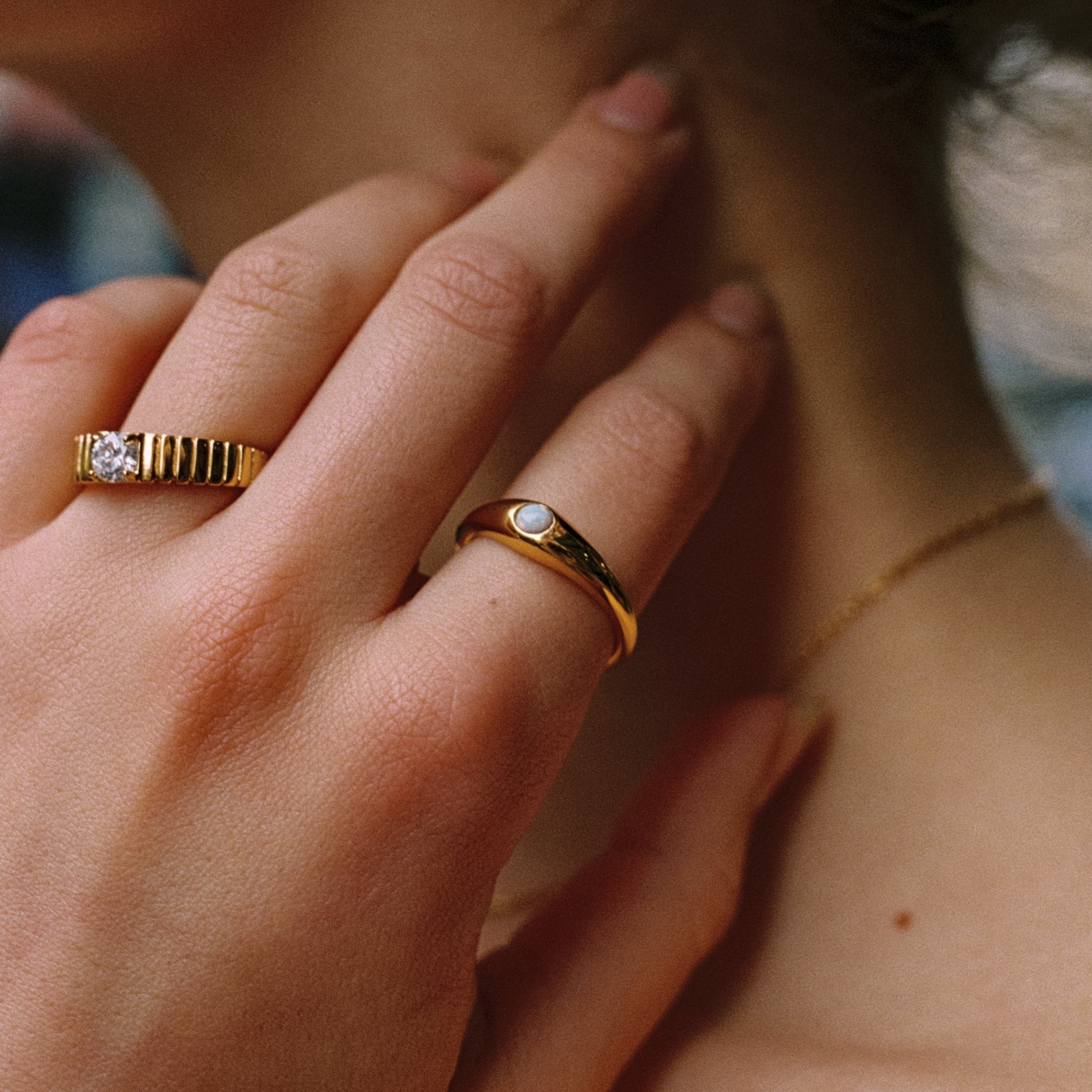 Athena Opal Ring