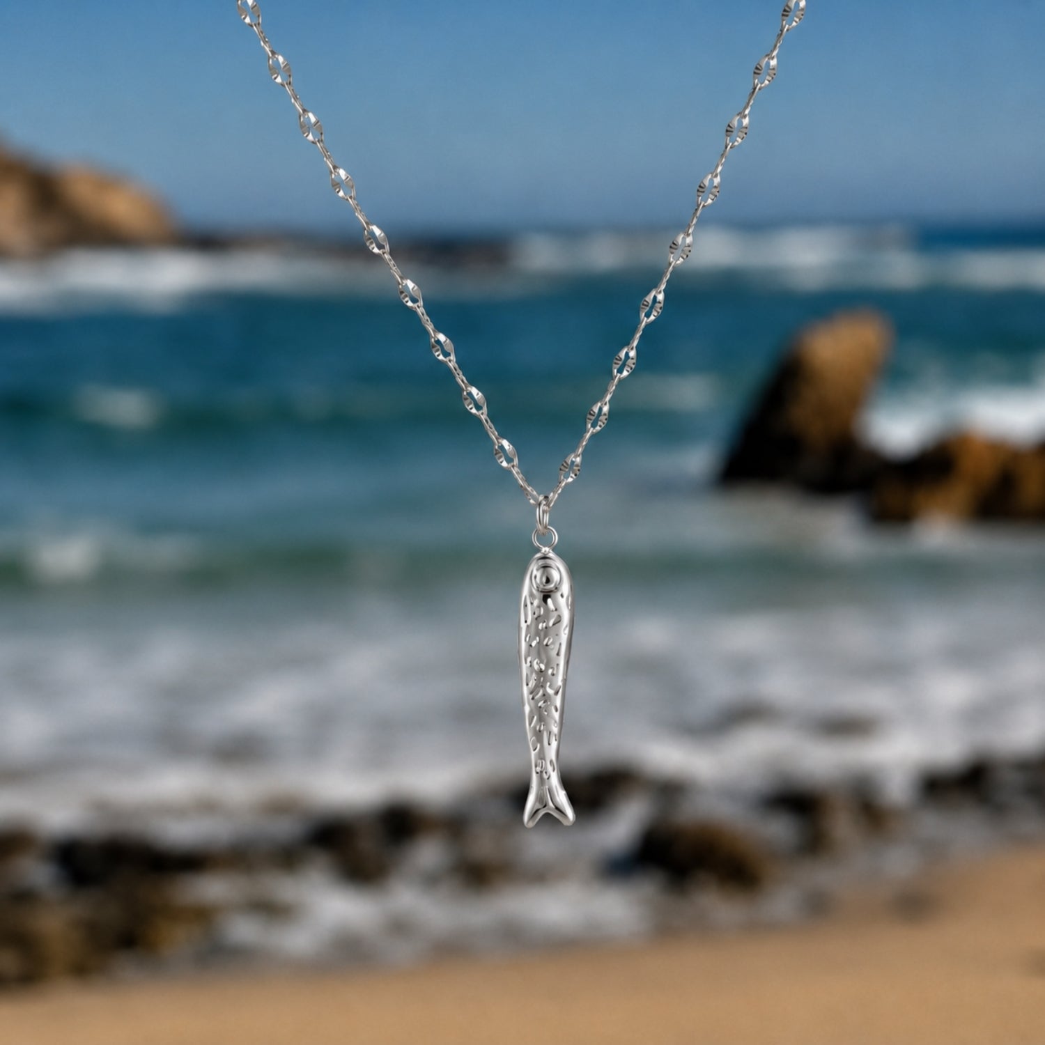 Athena Lucky Fish Necklace