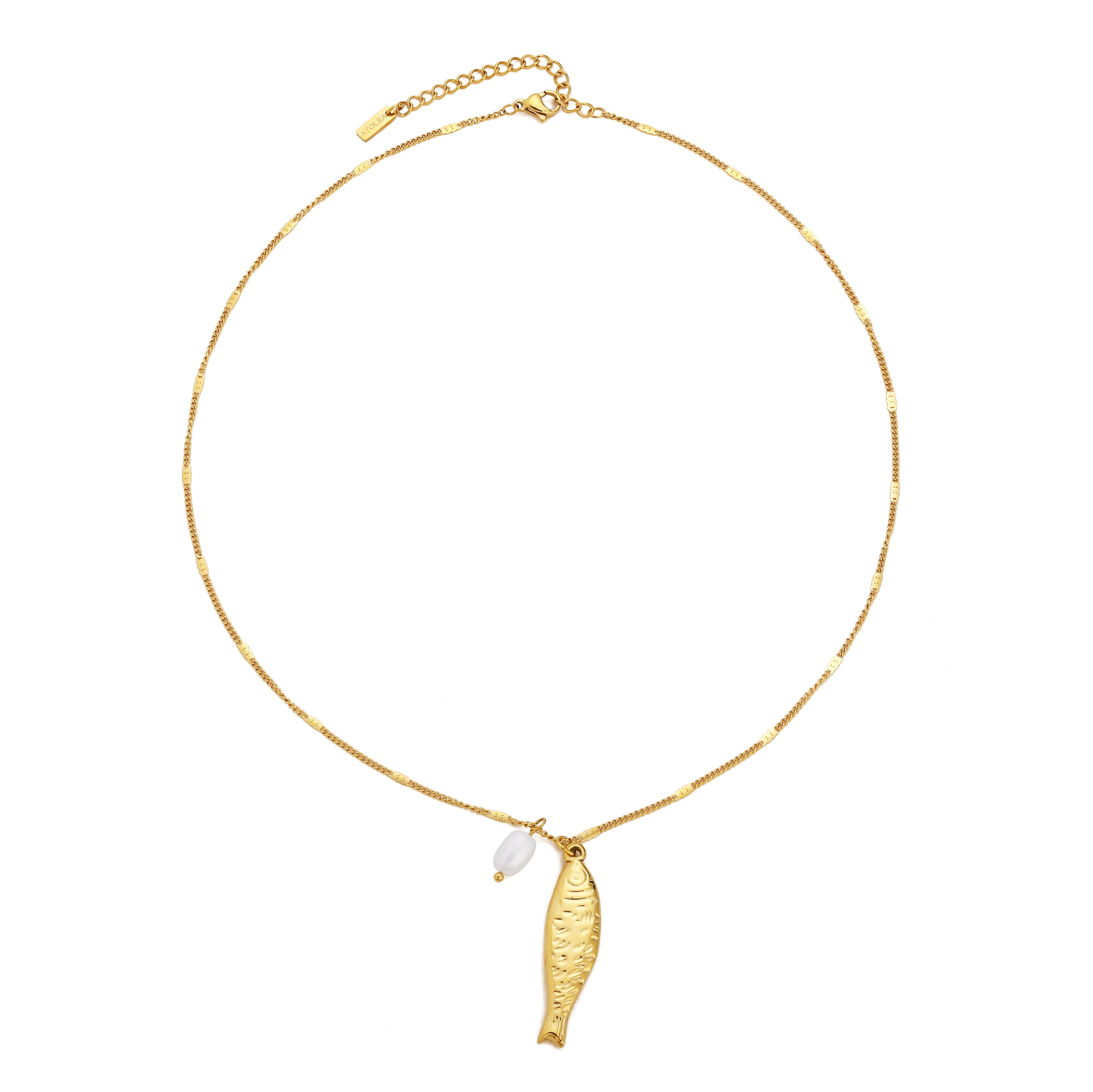 Athena Fish Necklace