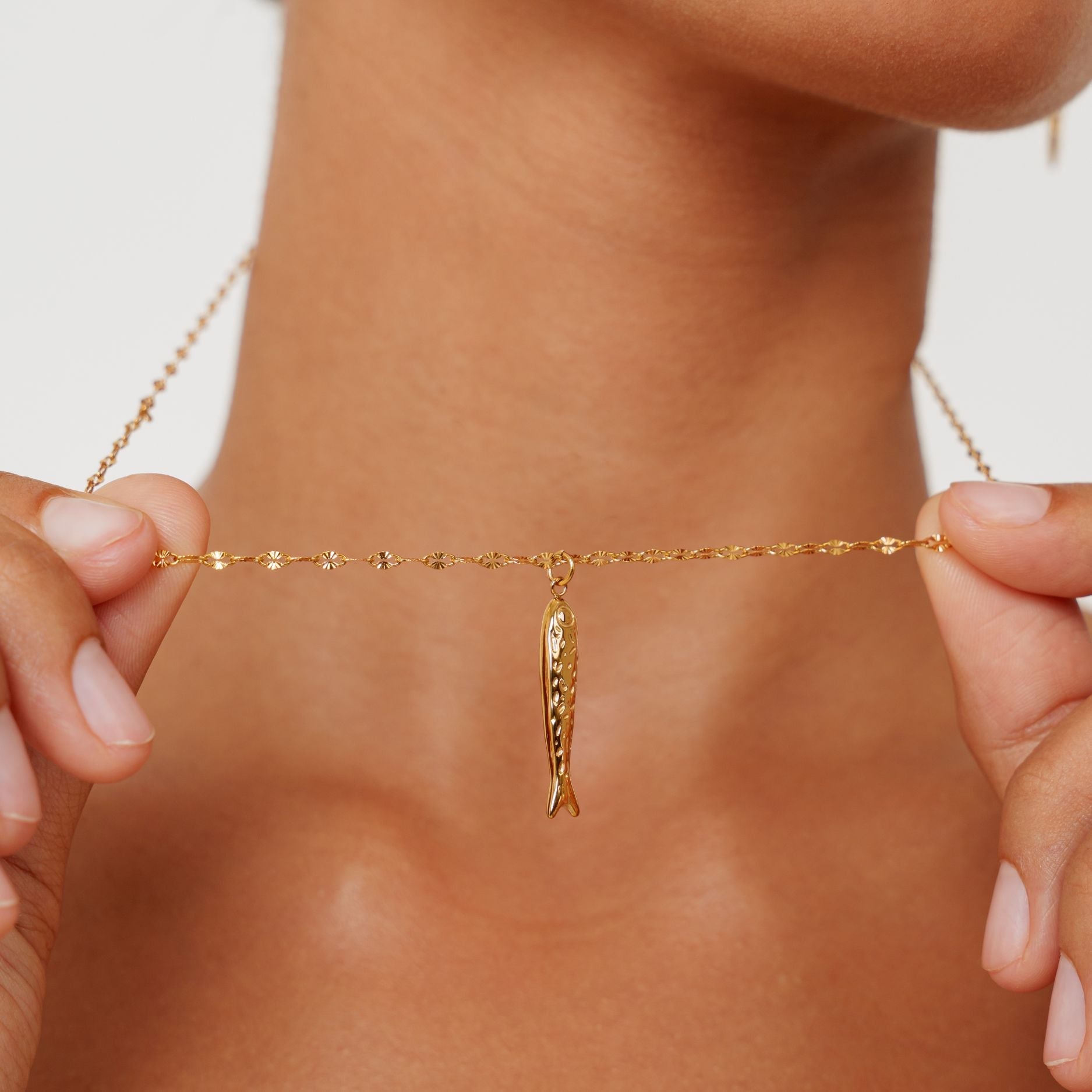Athena Lucky Fish Necklace