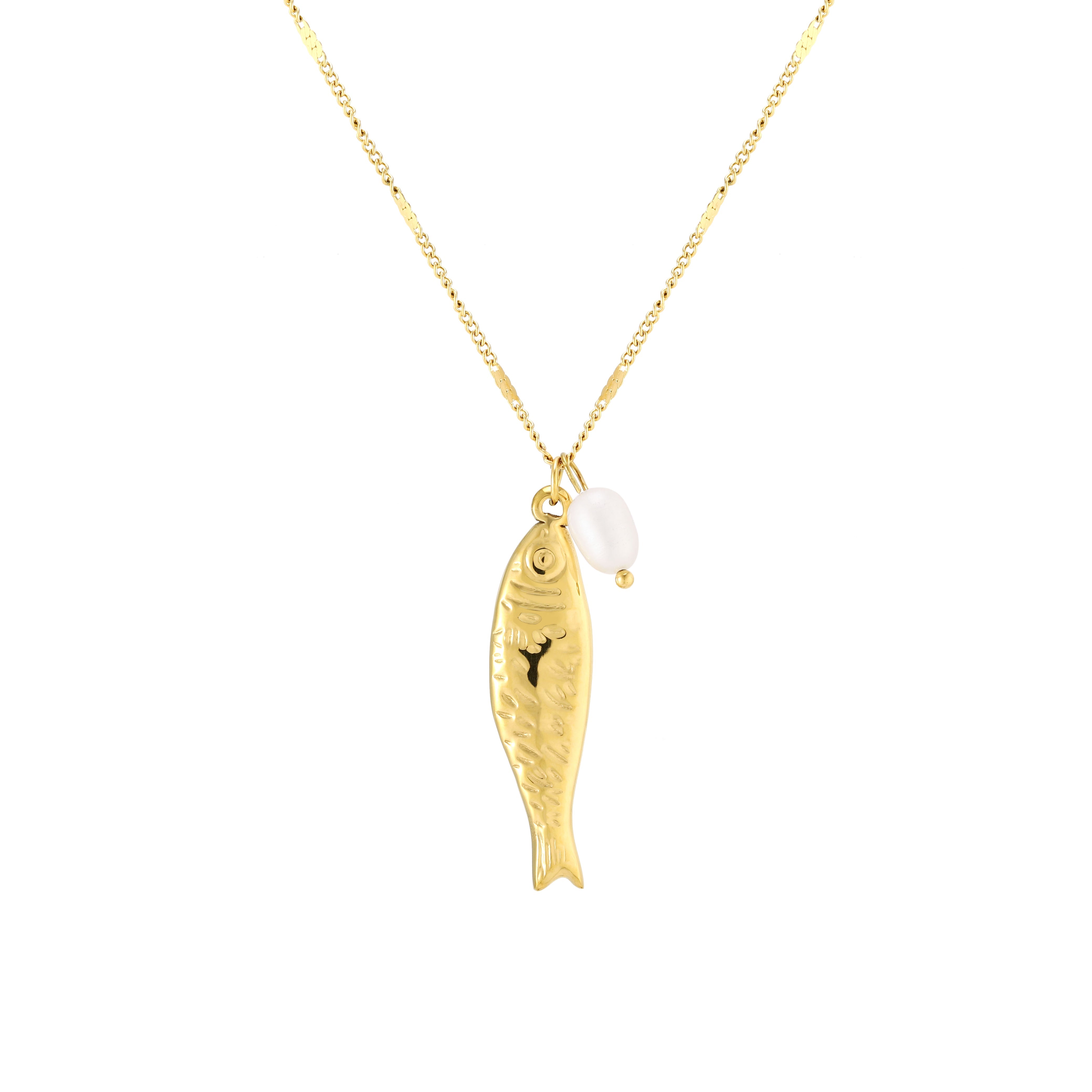 Athena Fish Necklace