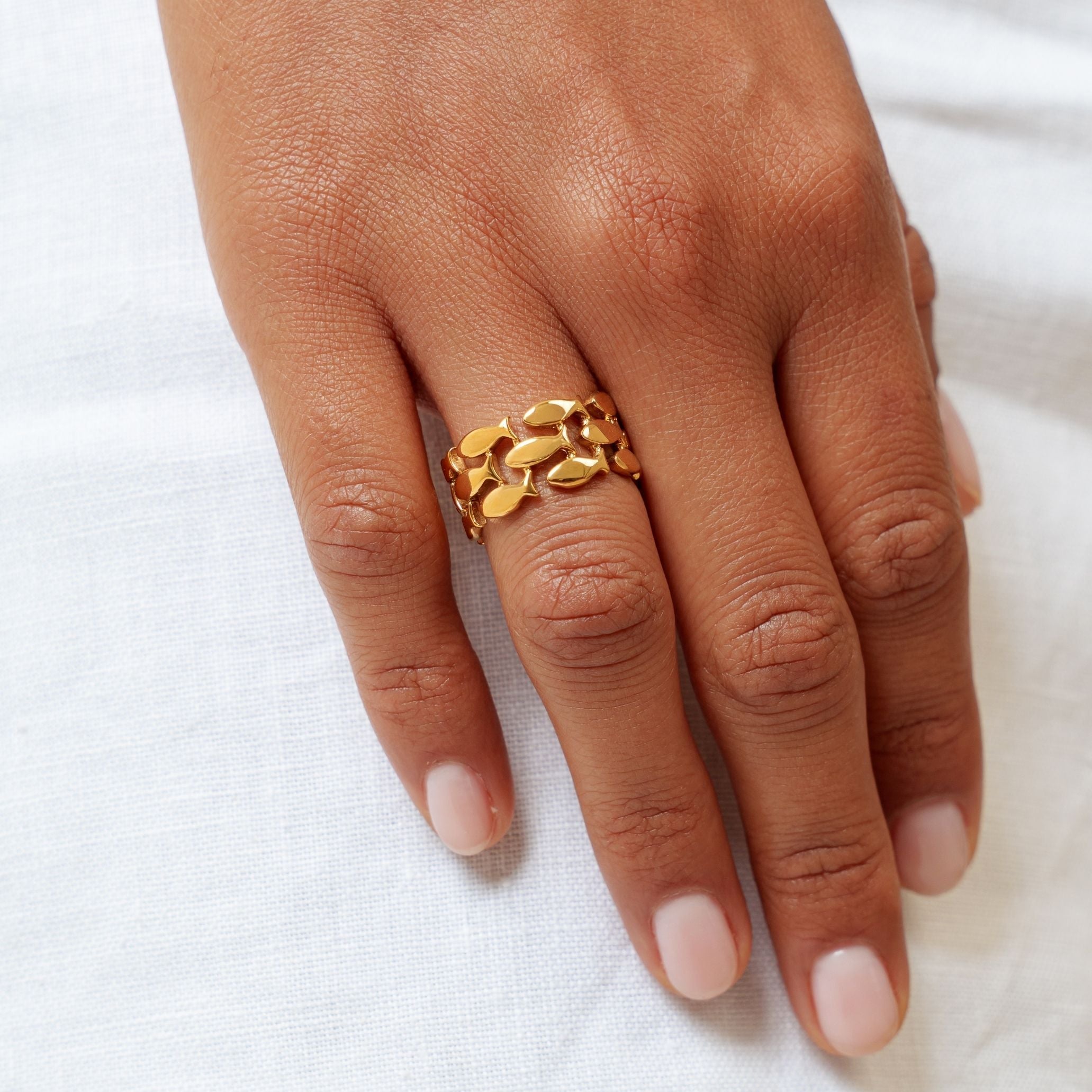 Athena Fish Ring