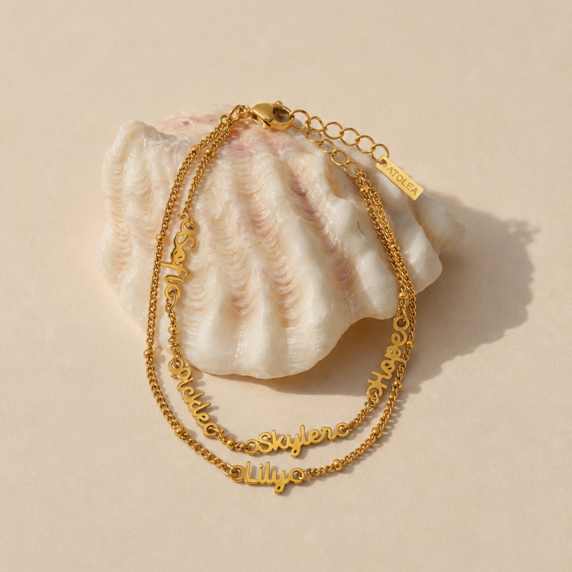 Athena Name Bracelet