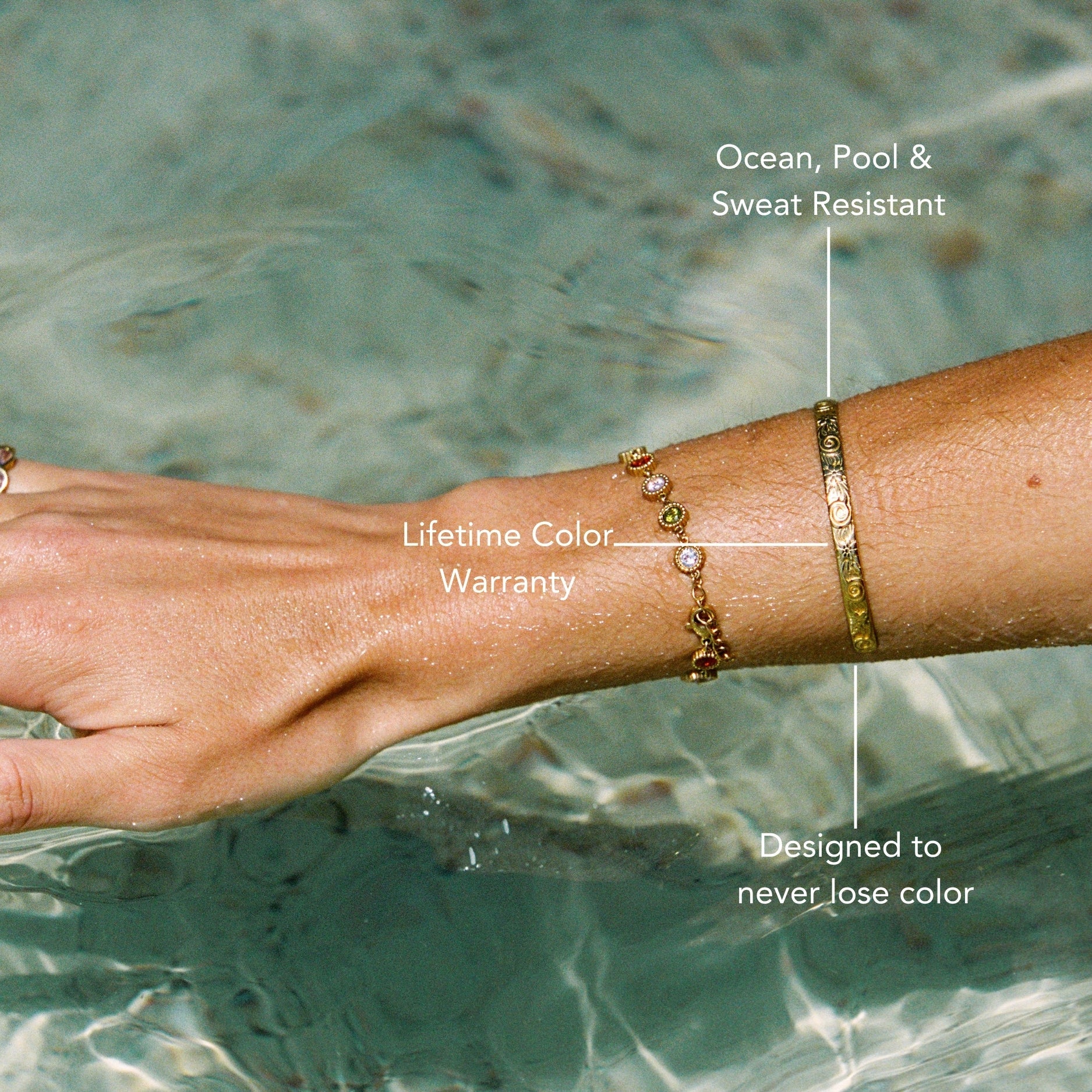 Athena Flora Cuff