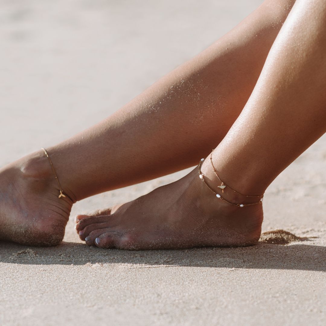Athena Freshwater Pearls Anklet