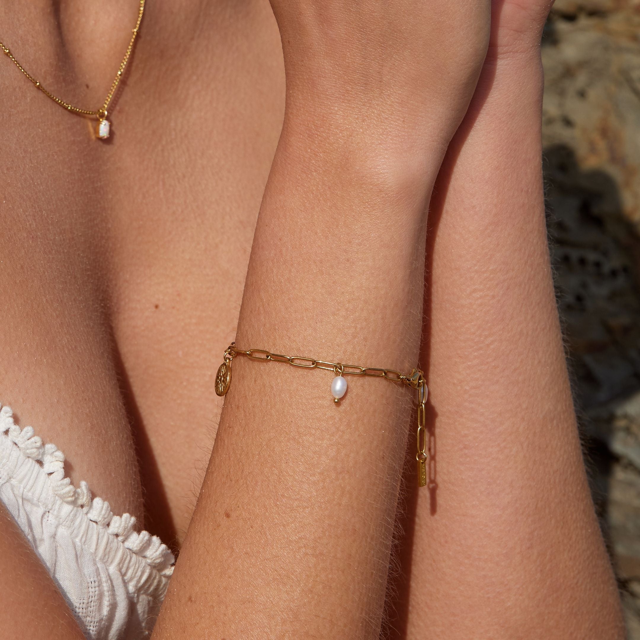 Athena Golden Sun Bracelet