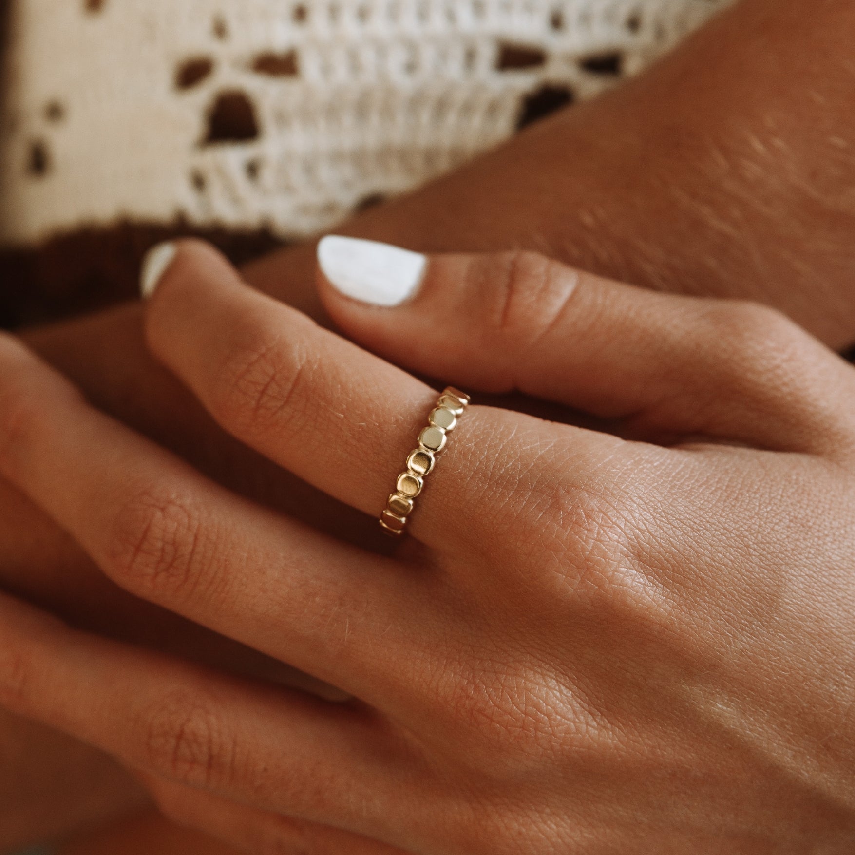 Athena Beaded Ring