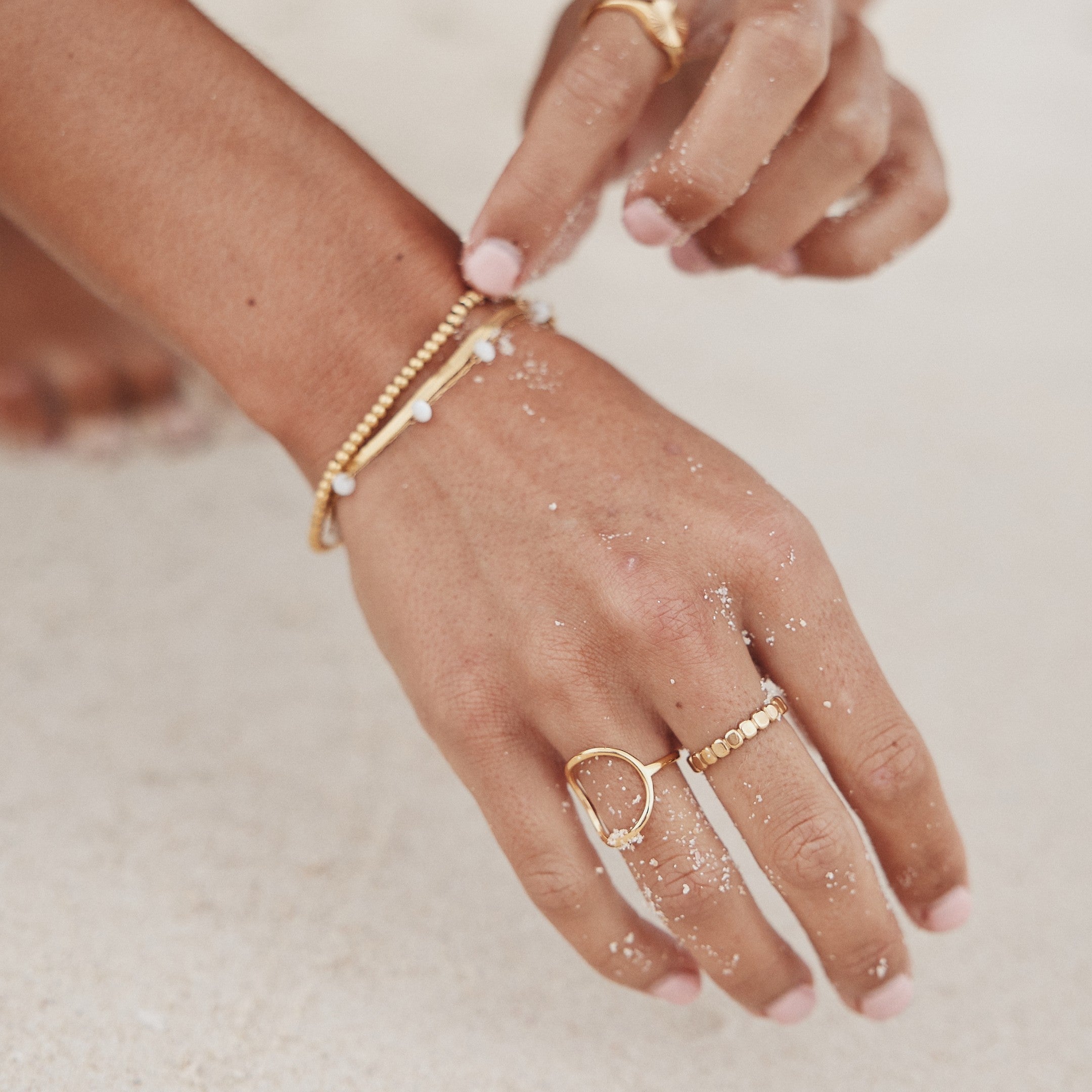 Athena Beaded Ring