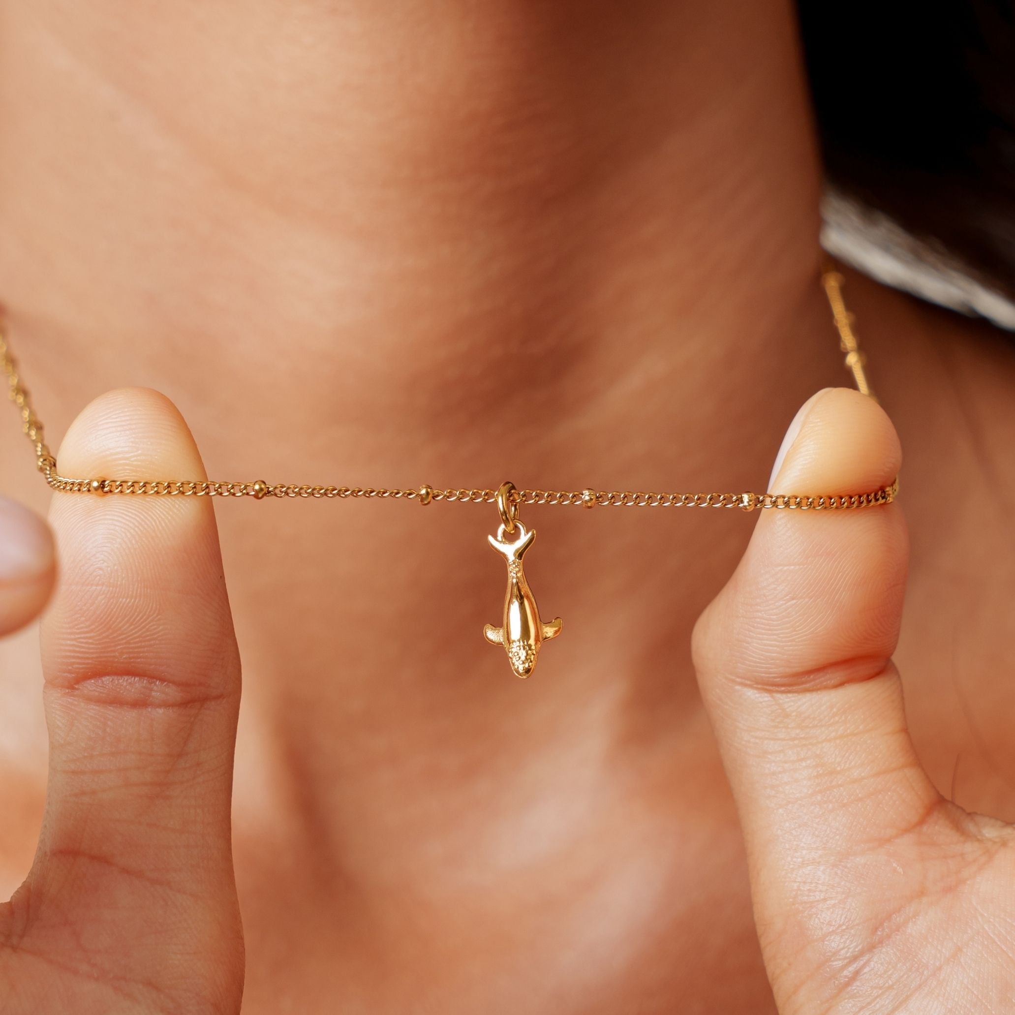 Athena Whale Necklace