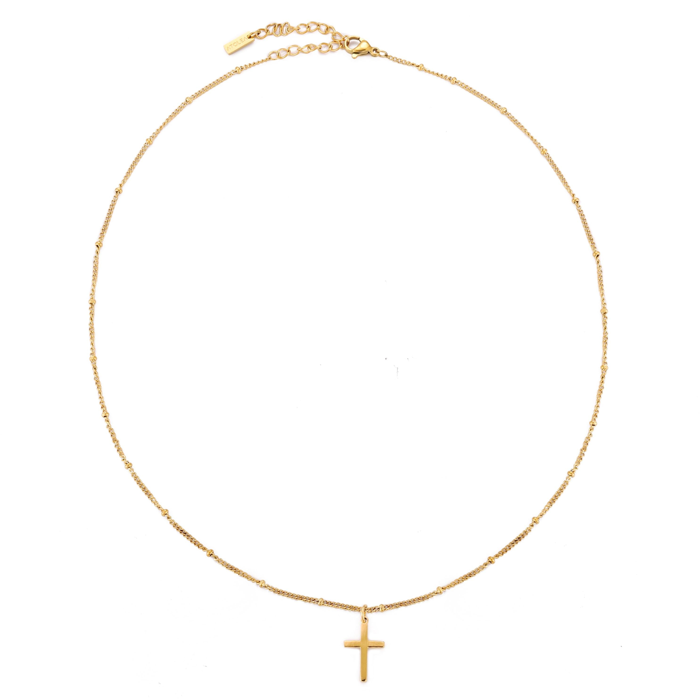 Athena Cross Necklace