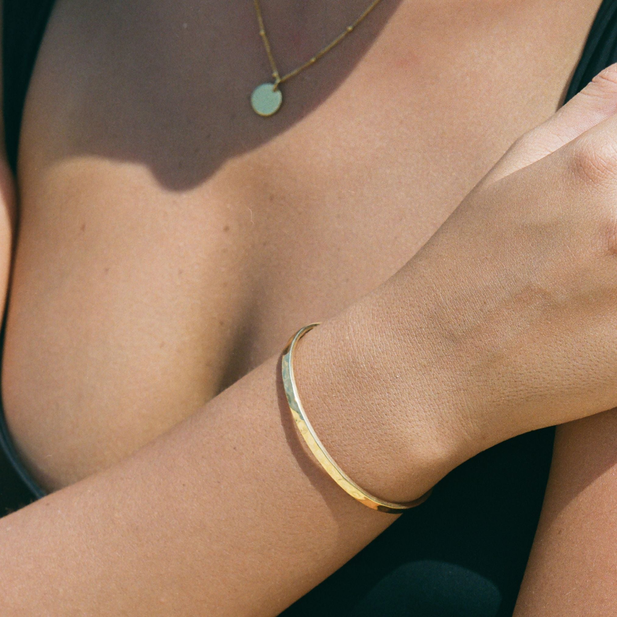 Athena Hammered Cuff