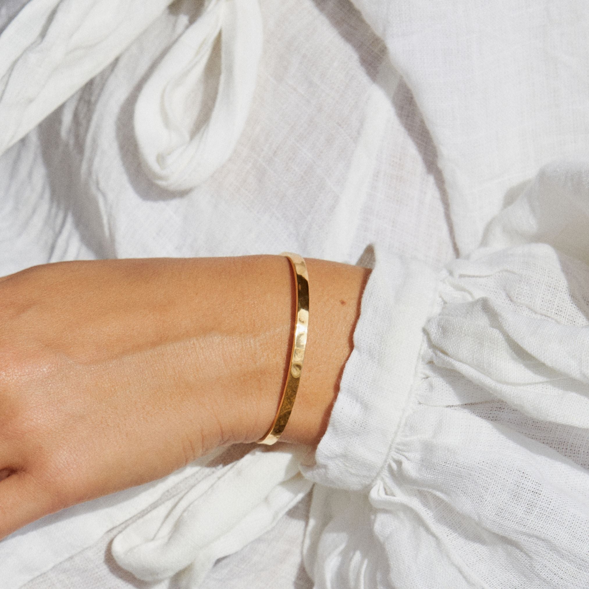 Athena Hammered Cuff