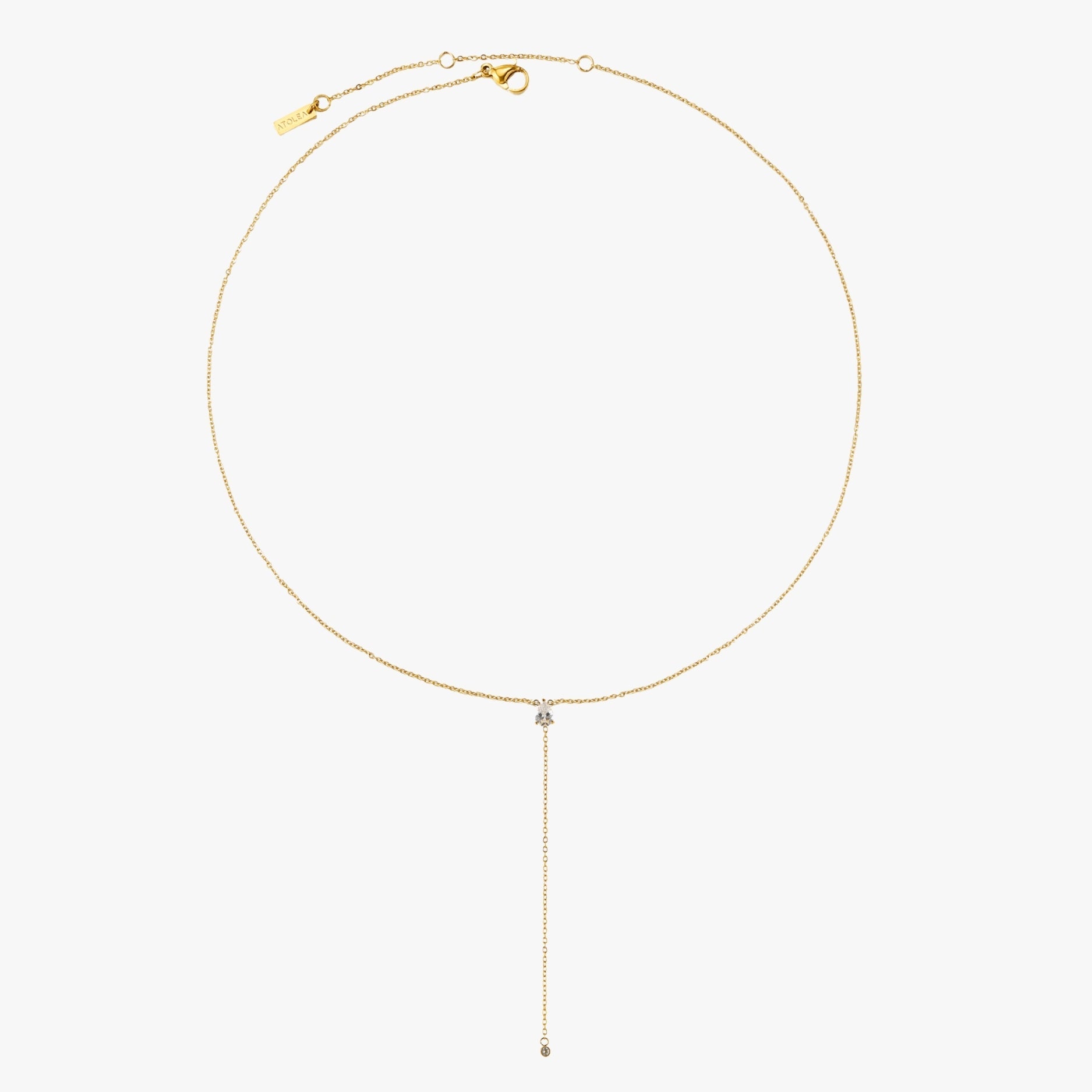 Athena Lariat Necklace