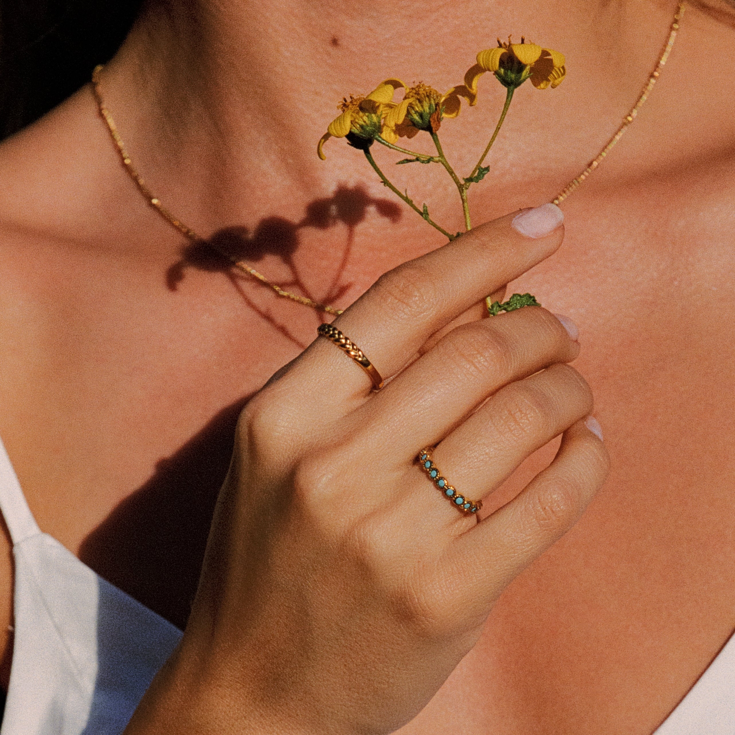 Athena Laurel Crown Ring