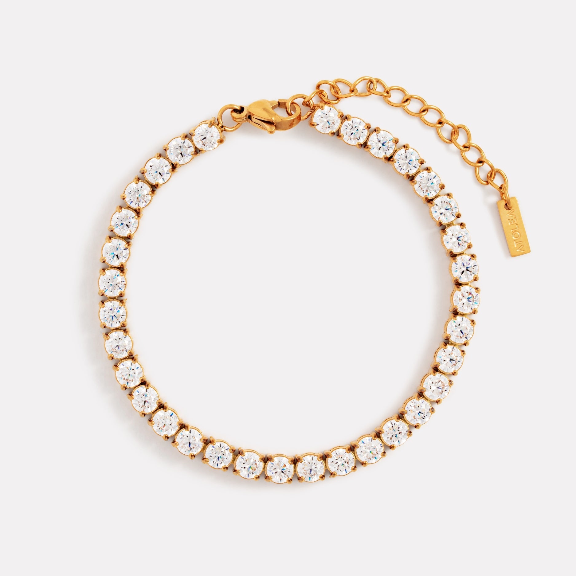 Athena Bold Tennis Bracelet
