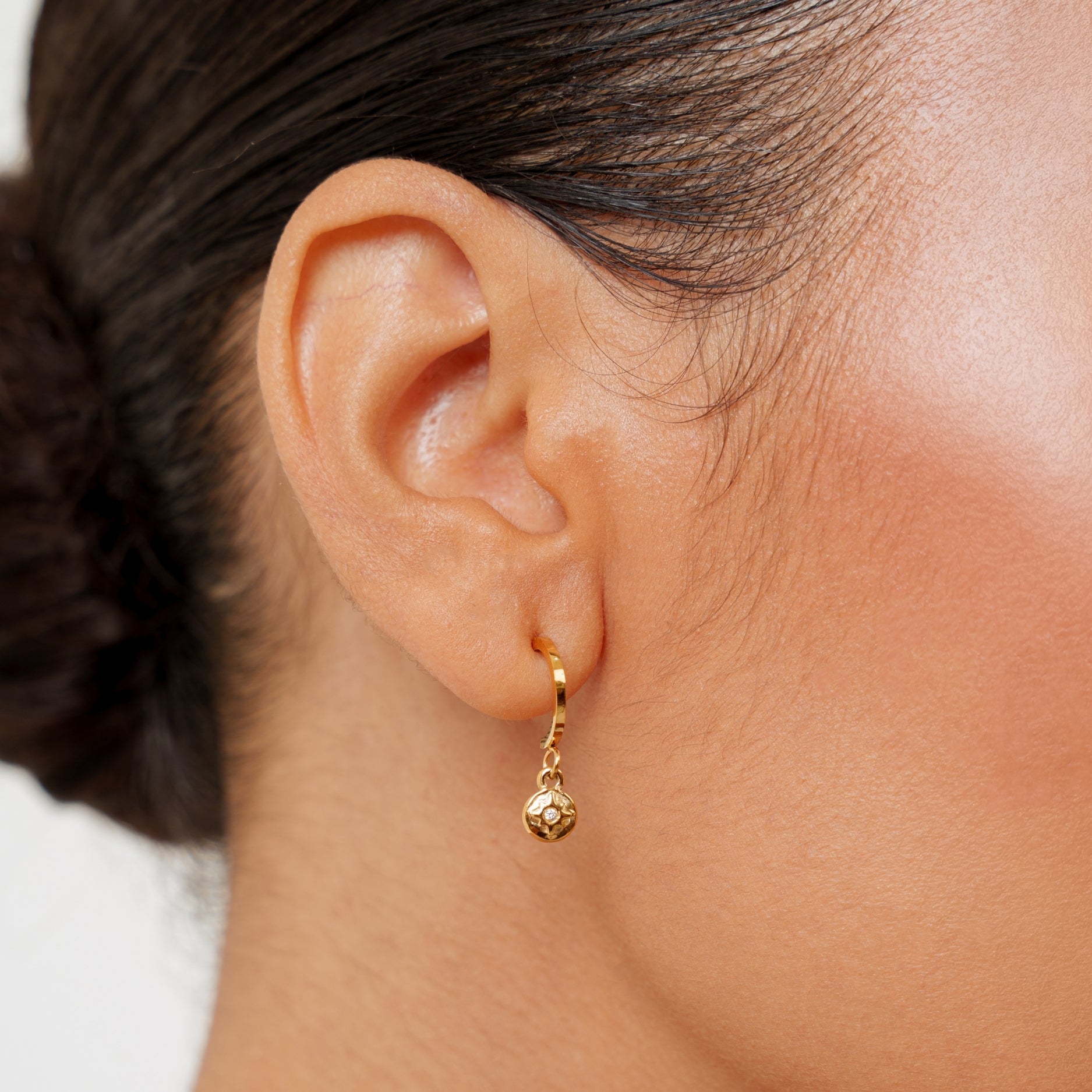 Athena North Star Earrings