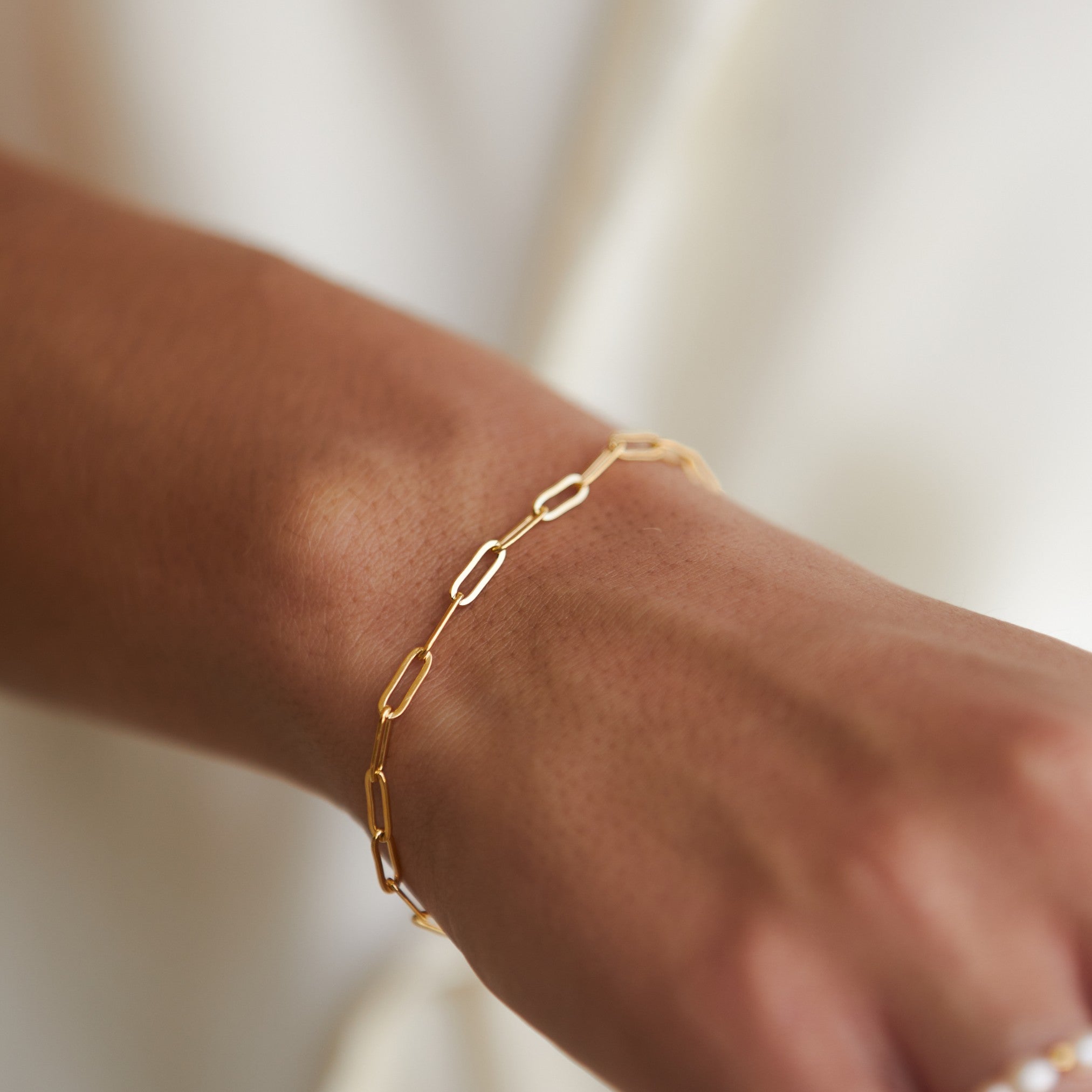 Athena "Cozumel" Paperclip Bracelet