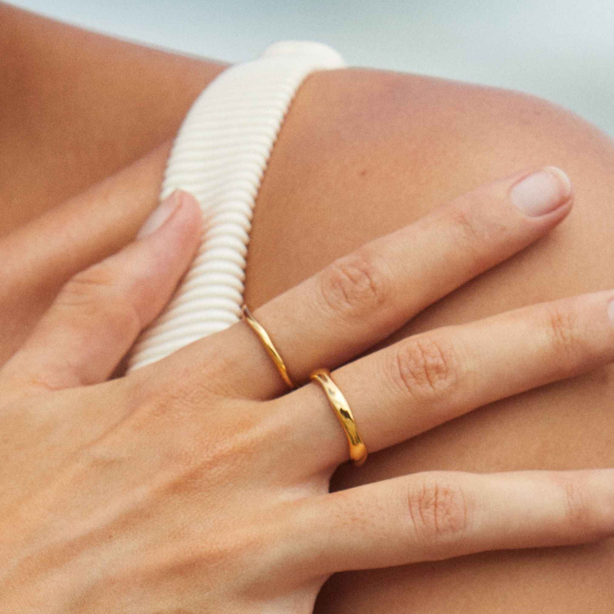 Athena "Gemini" Stackable Rings