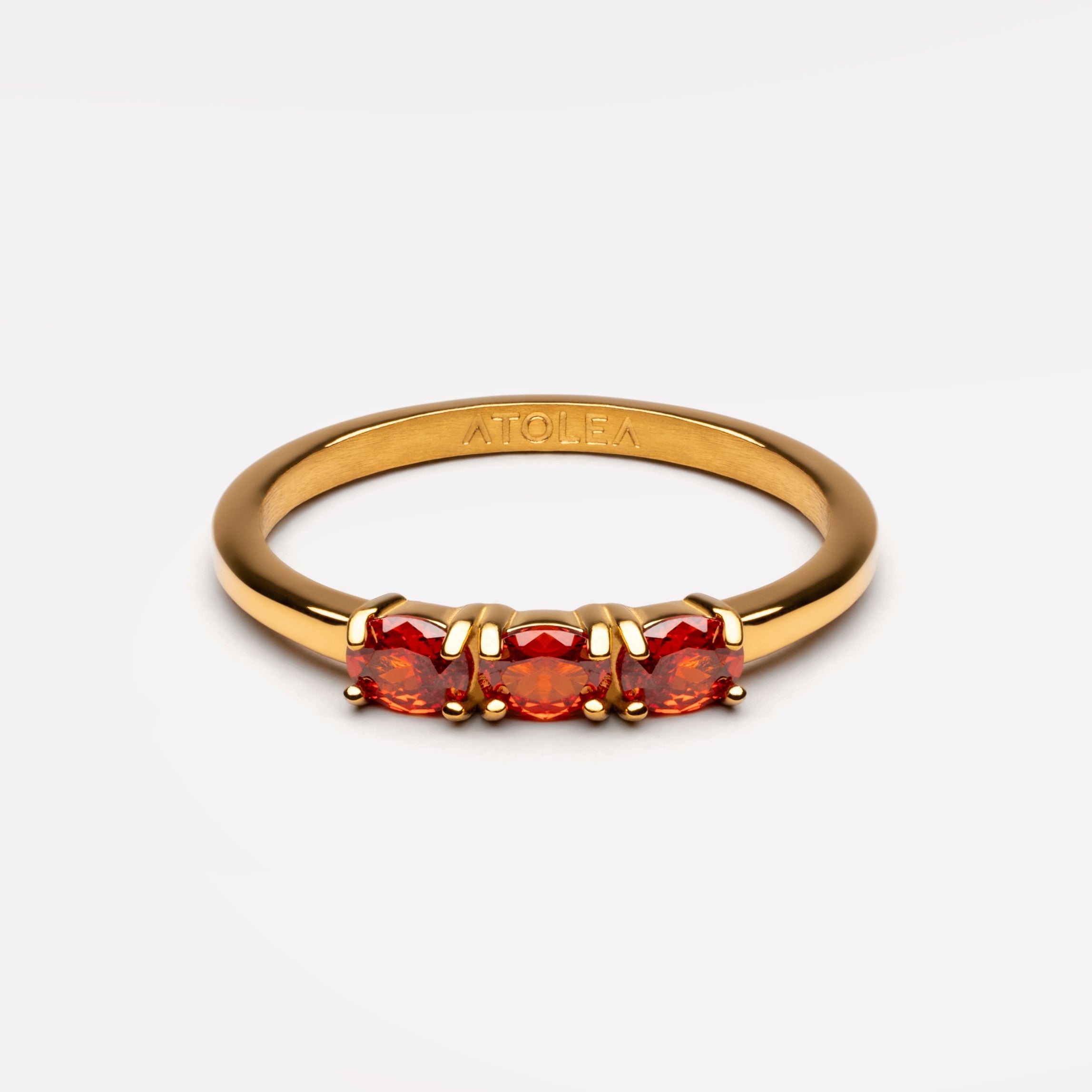 Athena Raspberry Ring