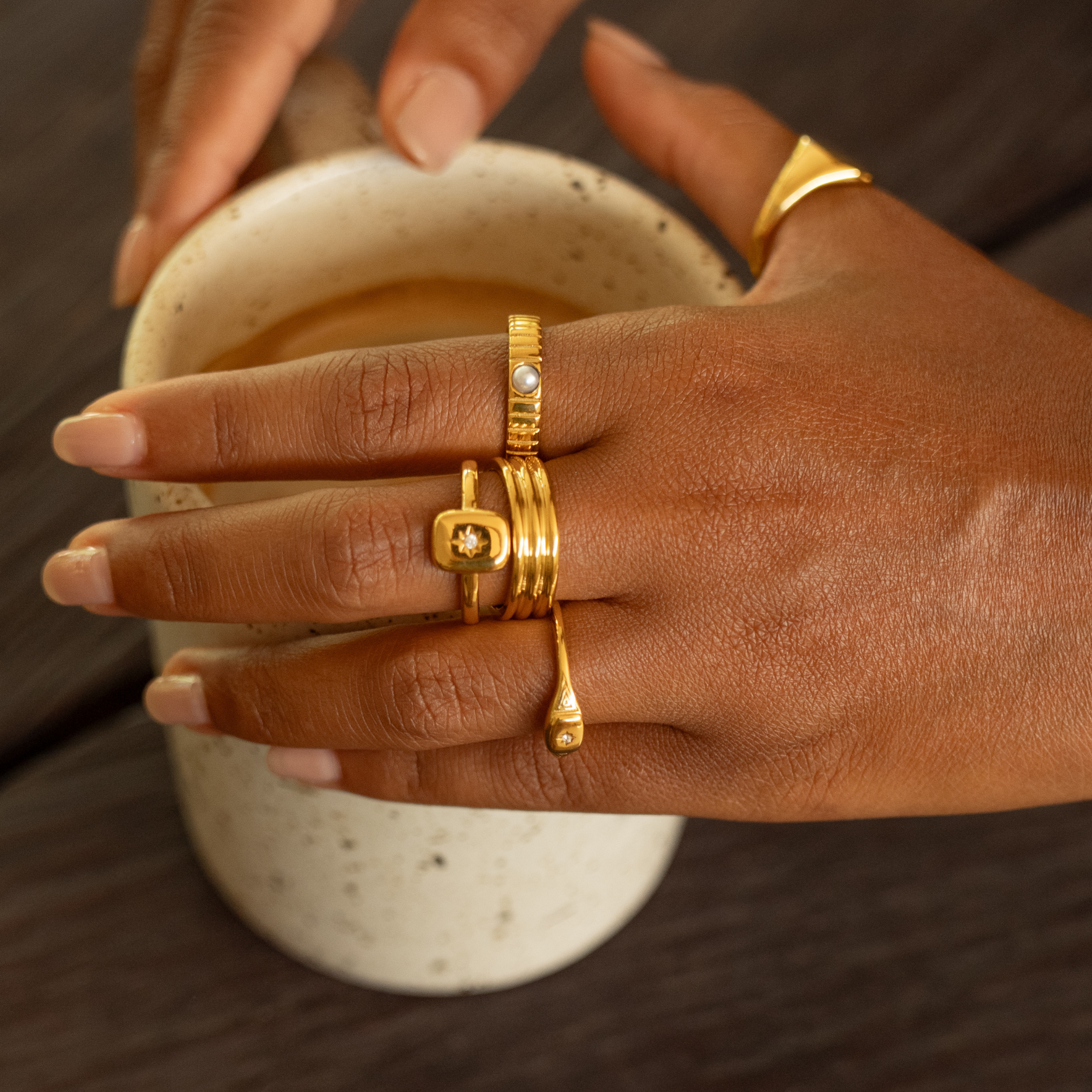 Athena Starlight Ring