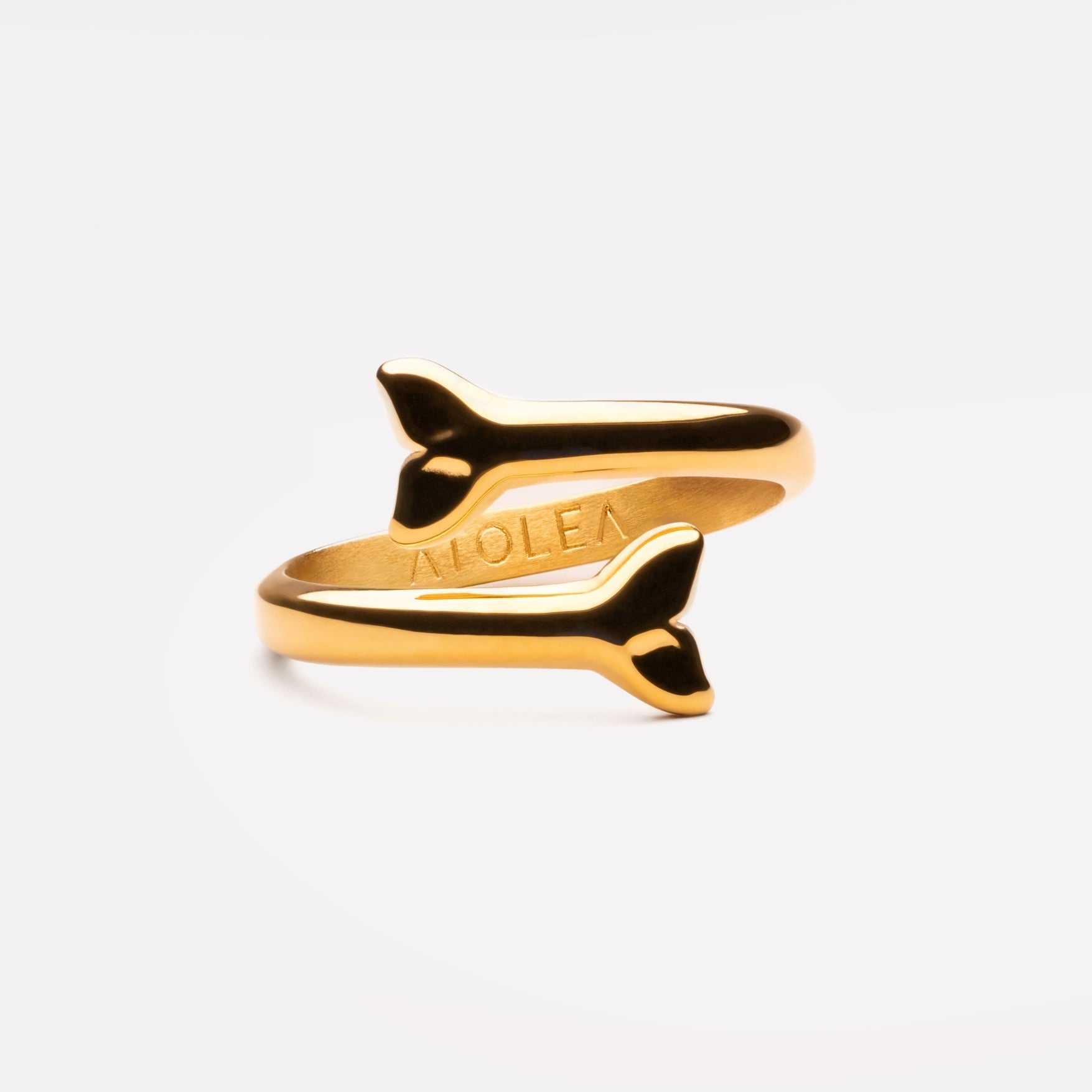 Athena Whale Tail Ring
