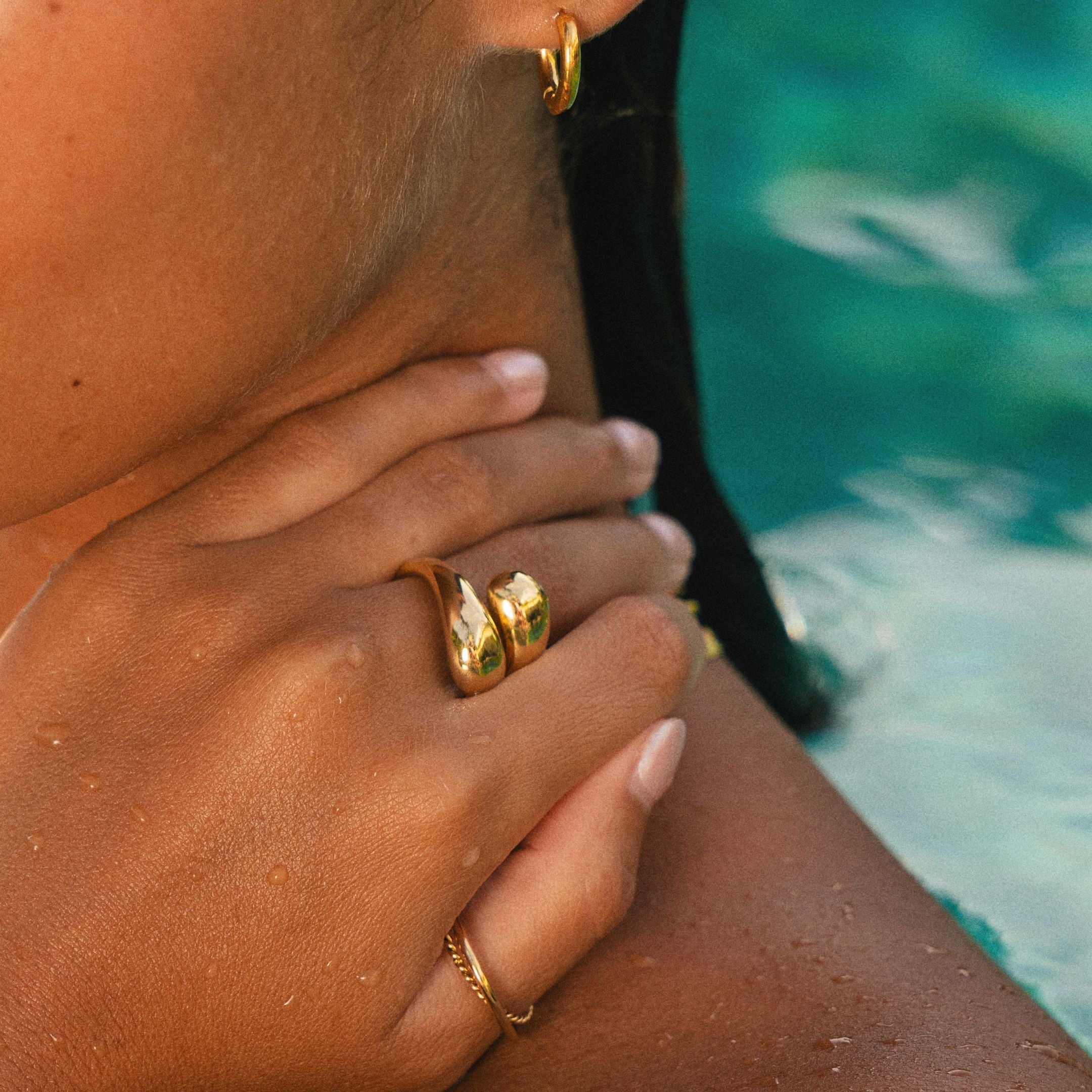 Athena Double Twist Ring