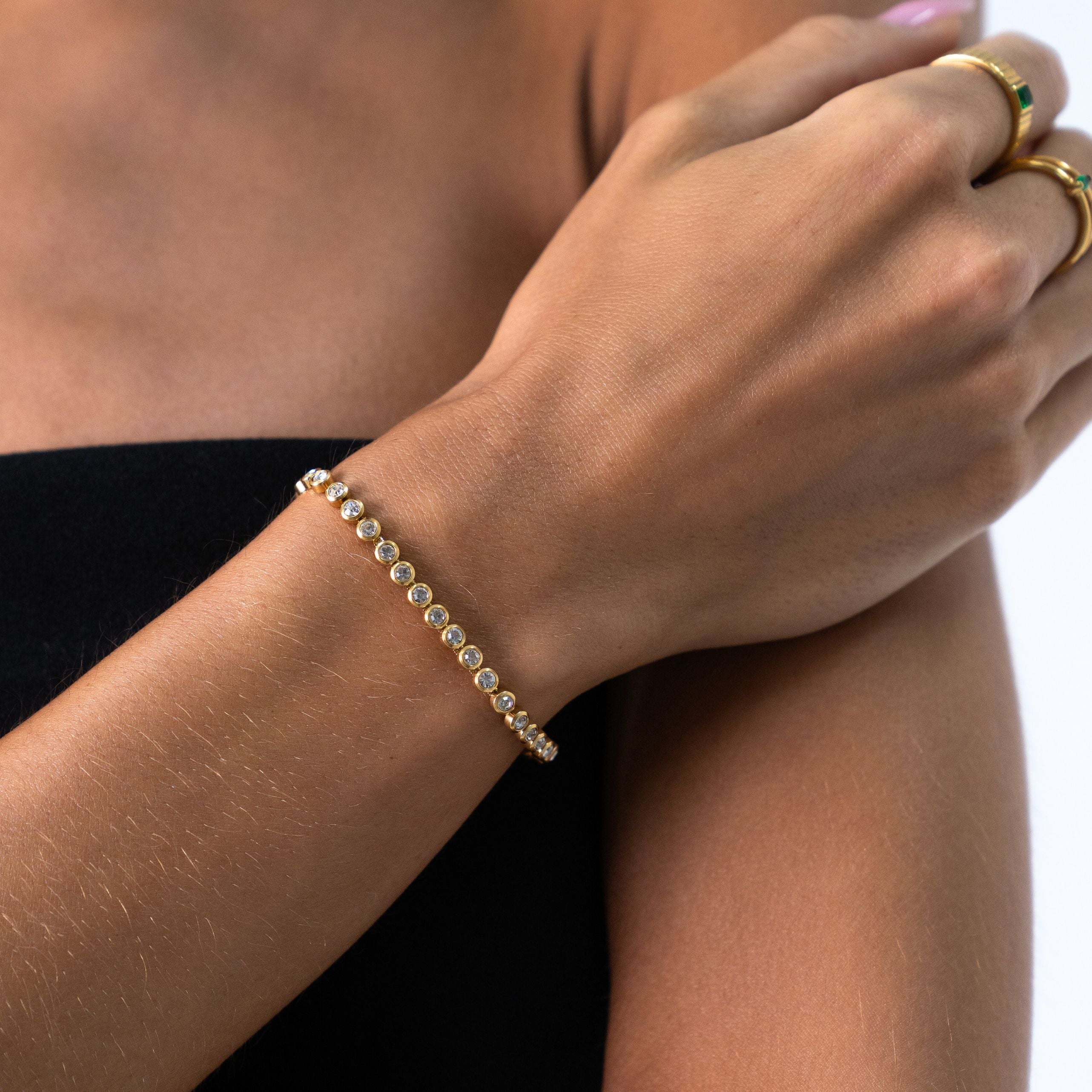 Athena Tennis Bracelet